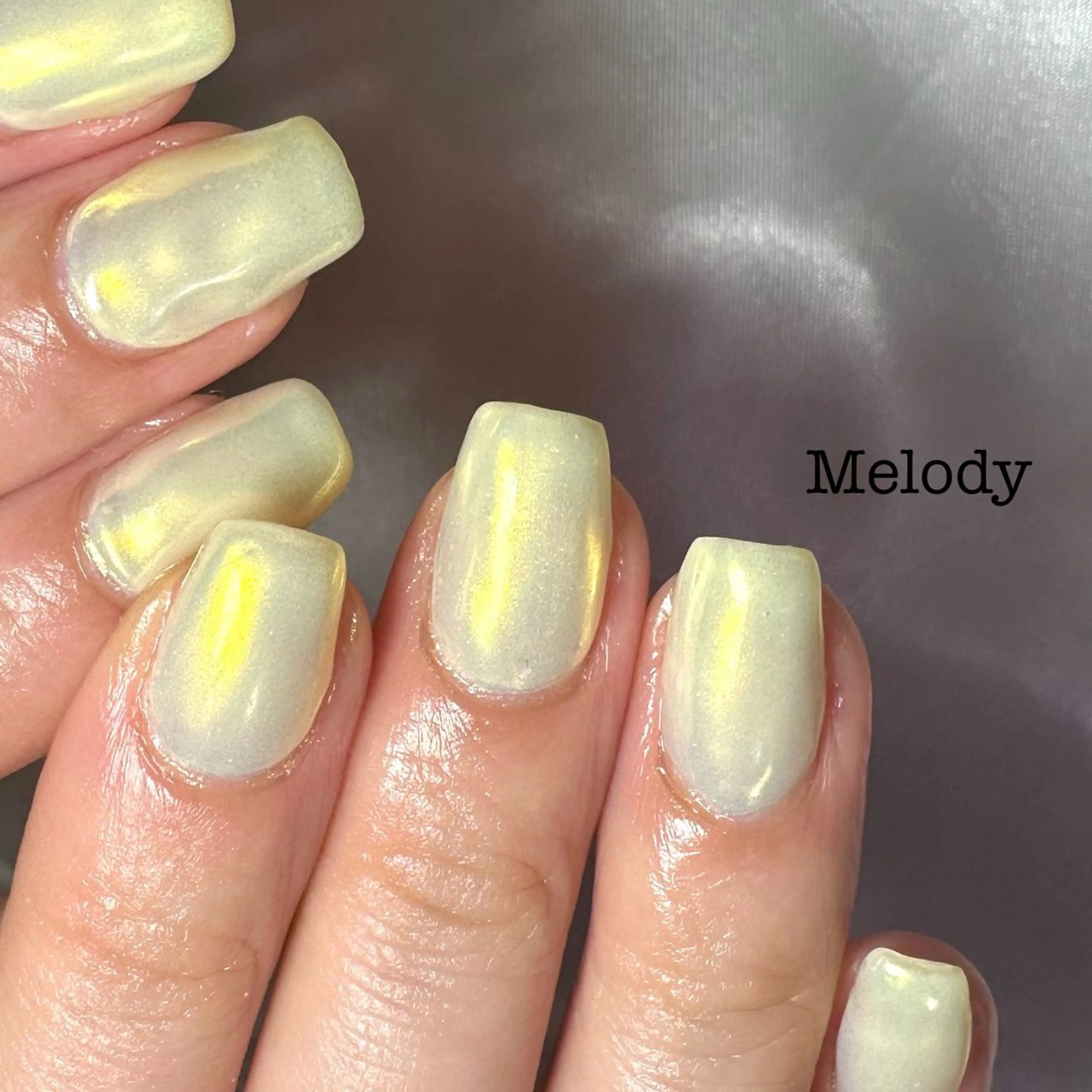 ネイル オーロラネイル ハンドネイル Yuki Takahamaのネイルデザイン