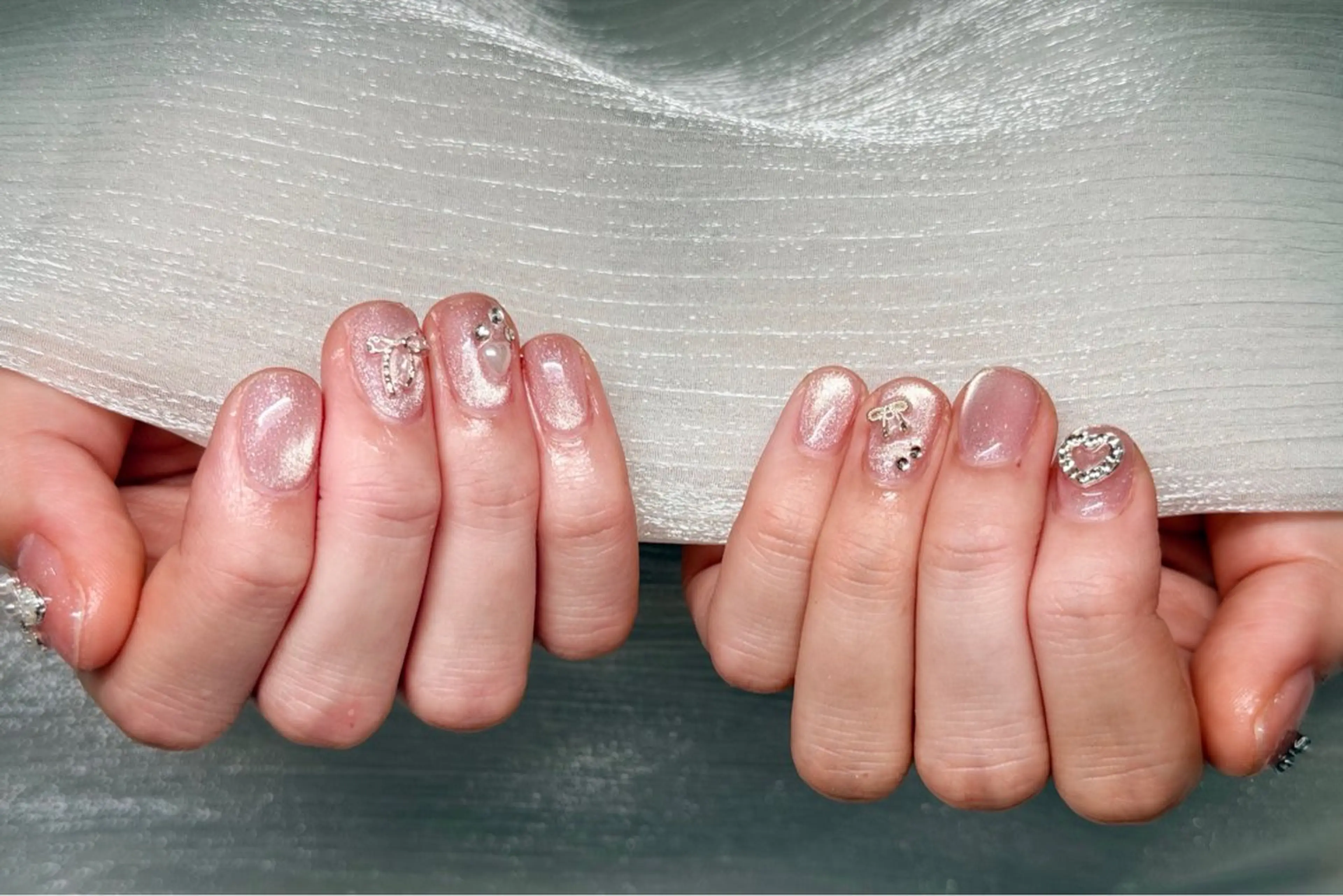 ネイル 韓国ネイル マグネットネイル ニュアンスネイル ハンドネイル AMI アミのネイルデザイン