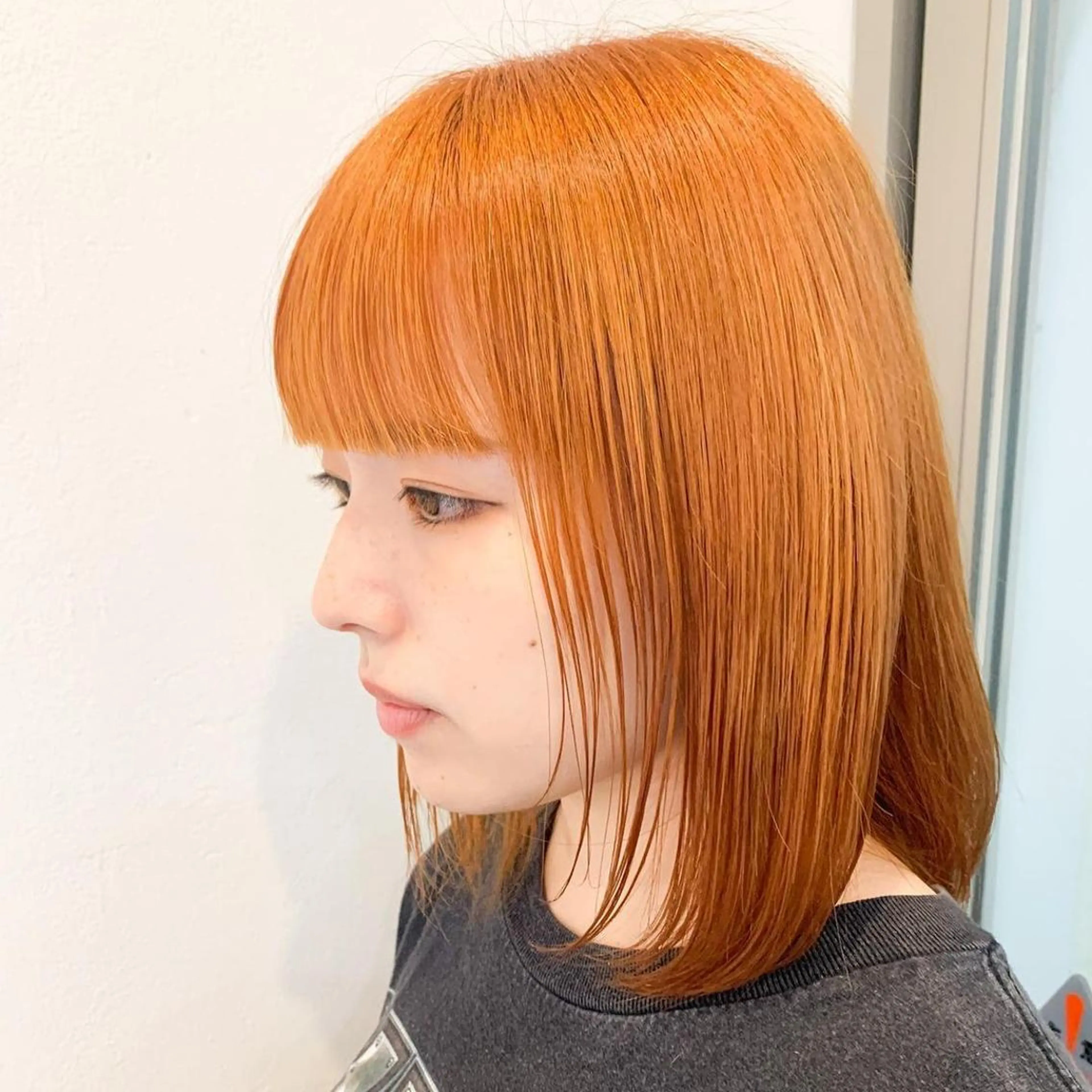 ショート カラー 髪質改善 Noe心斎橋店のヘアスタイル