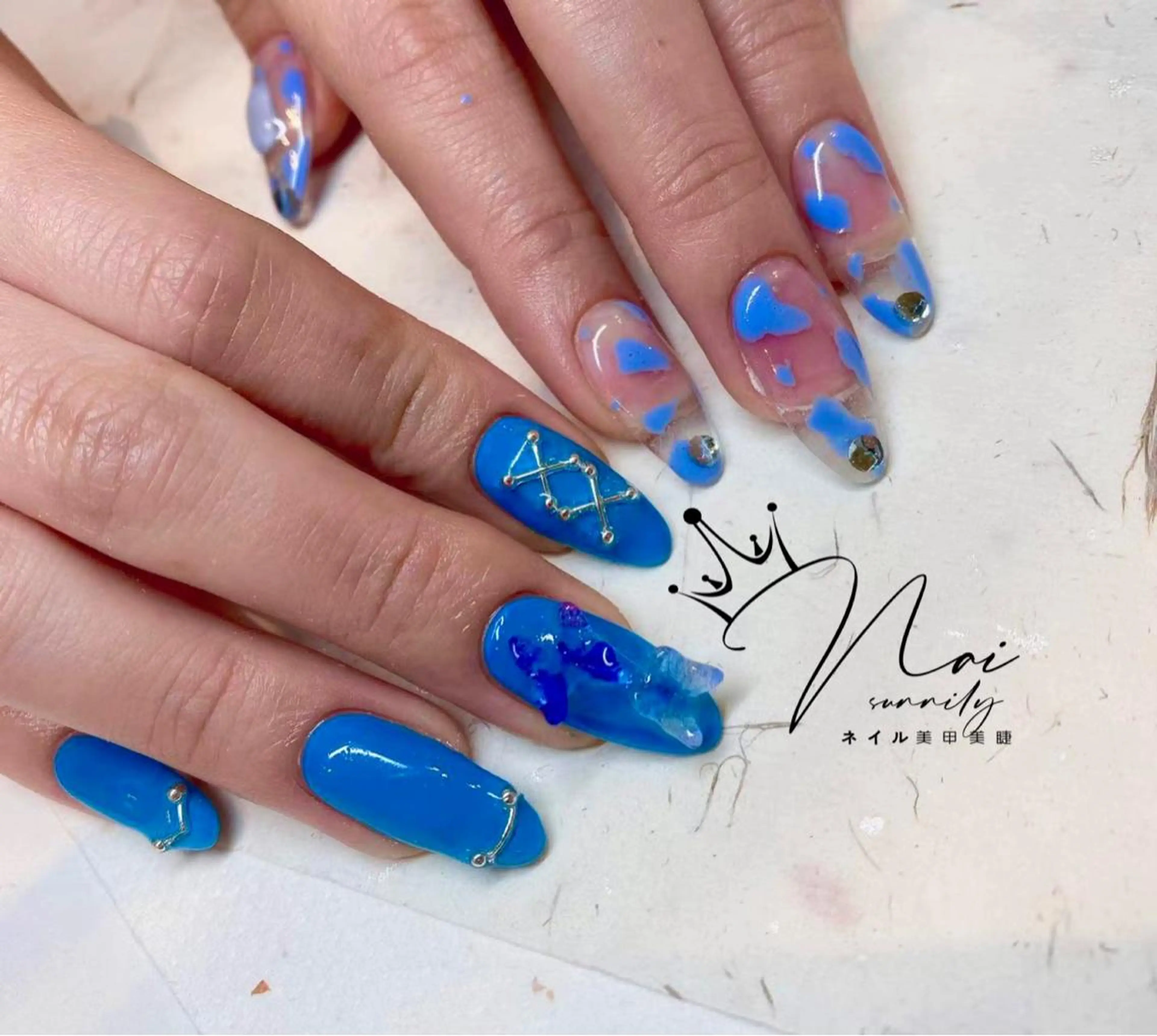 ネイル 長さだし専門店 M2　rikaのネイルデザイン