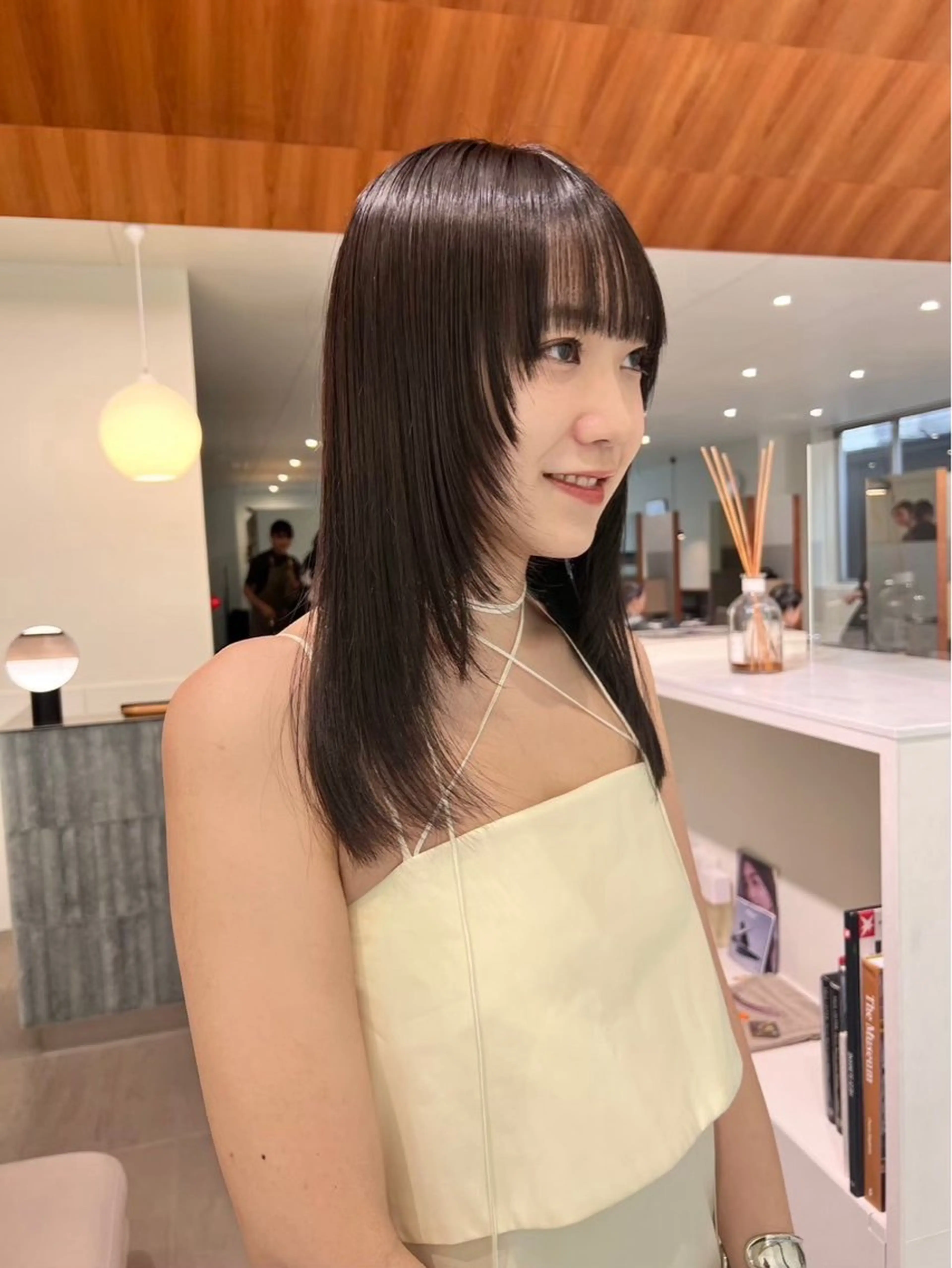 ロング カラー ブリーチ ブラウンカラー 🪽透明感color /Shizuki🪽のヘアスタイル