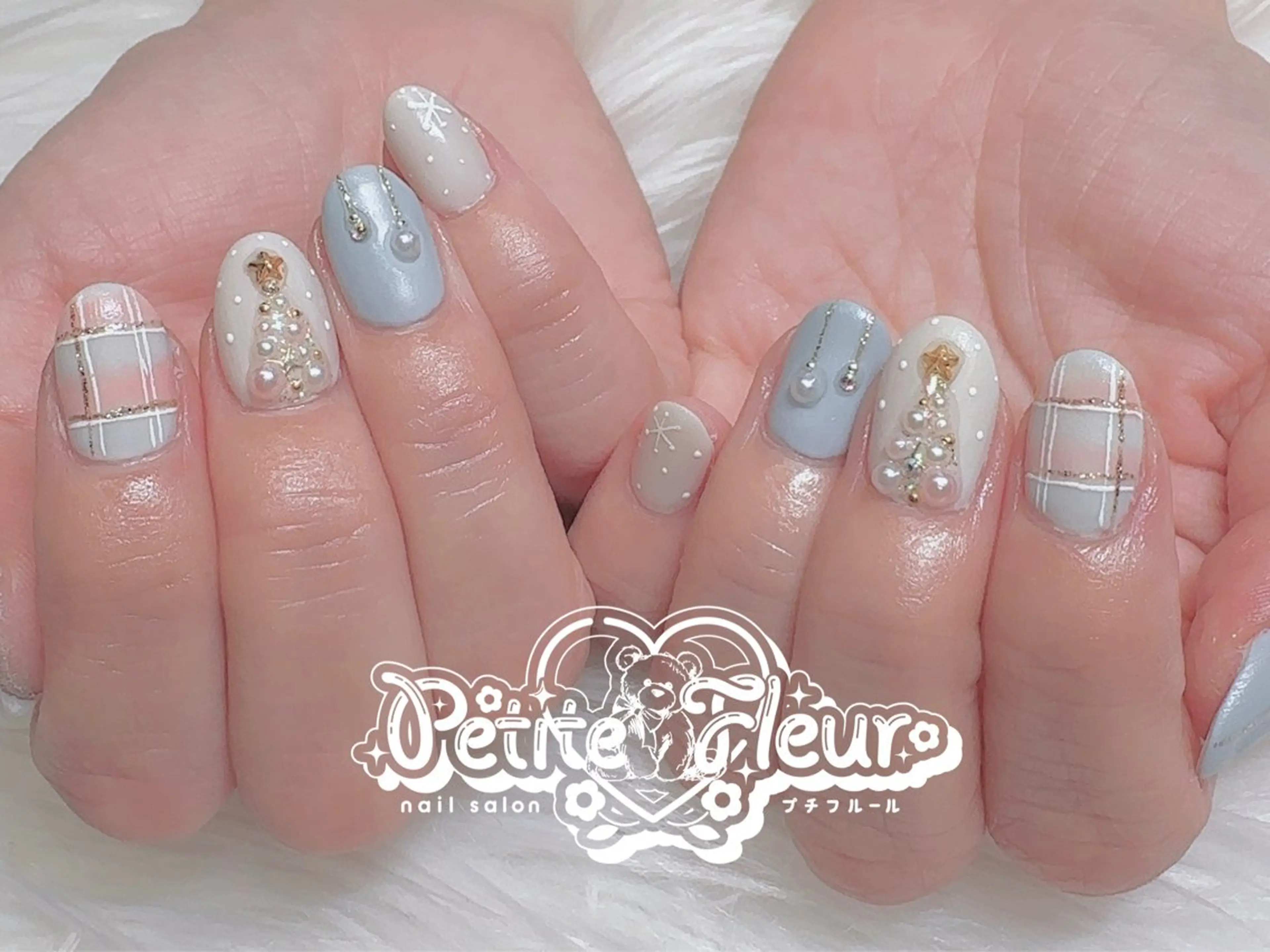 ネイル ハンドネイル ❁⃘*。Petite fleur❁⃘*りさのネイルデザイン