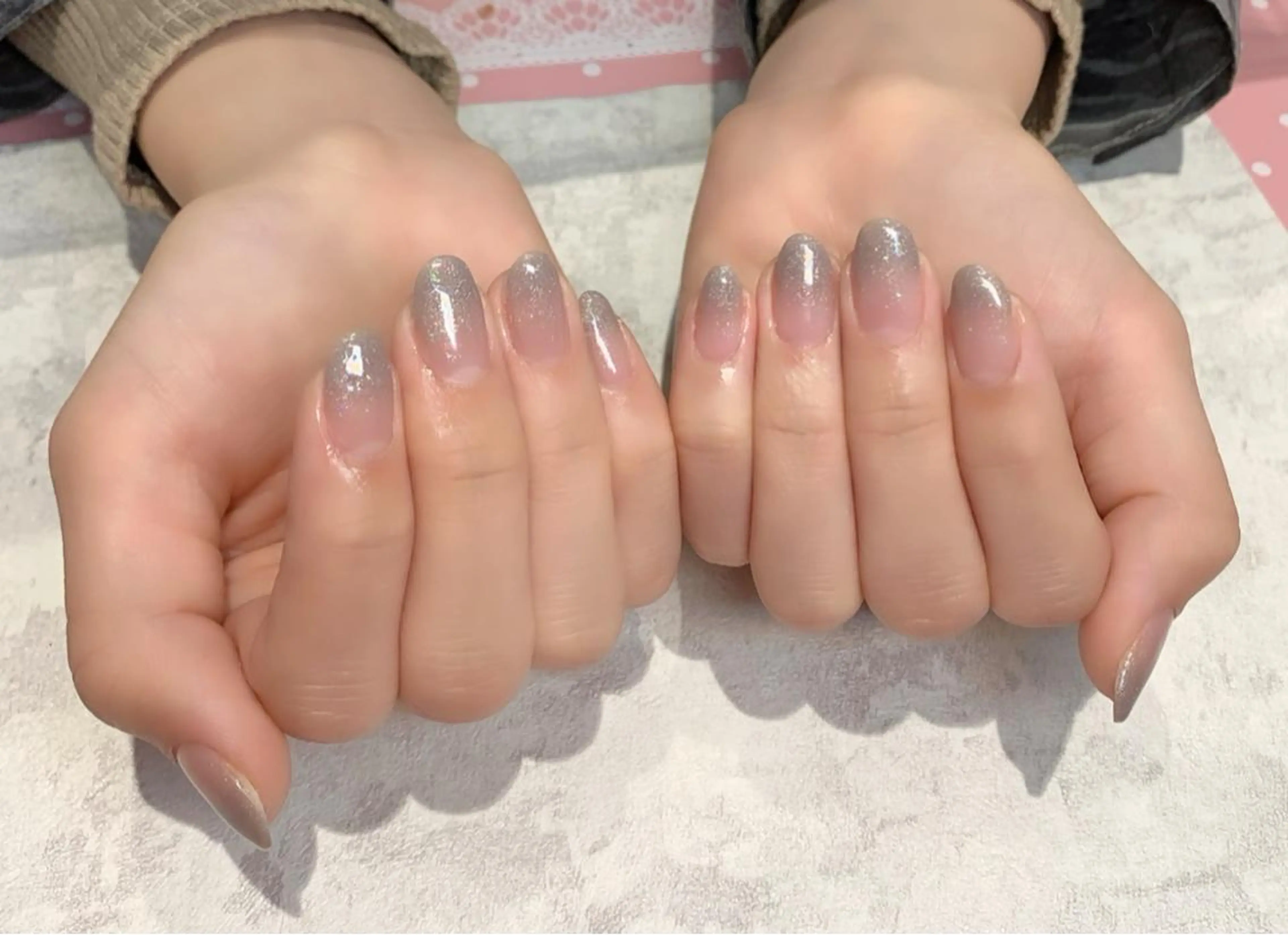ネイル アニマル柄 アートネイル ニュアンスネイル ネイルチップ ハンドネイル x.1.0.nail ♡Cのネイルデザイン