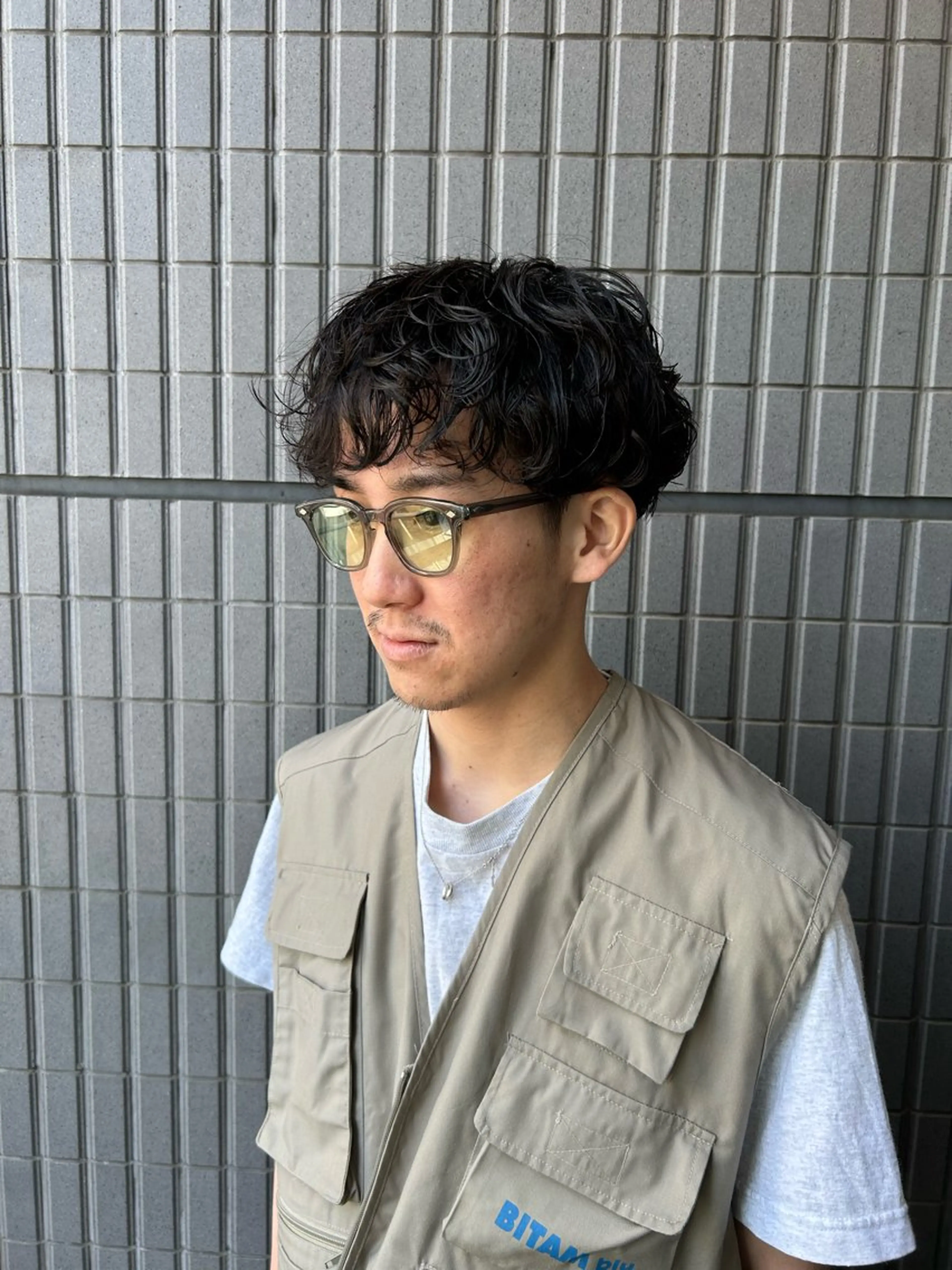 パーマ メンズ 横浜カラー/パーマ/ SAKI💫のヘアスタイル