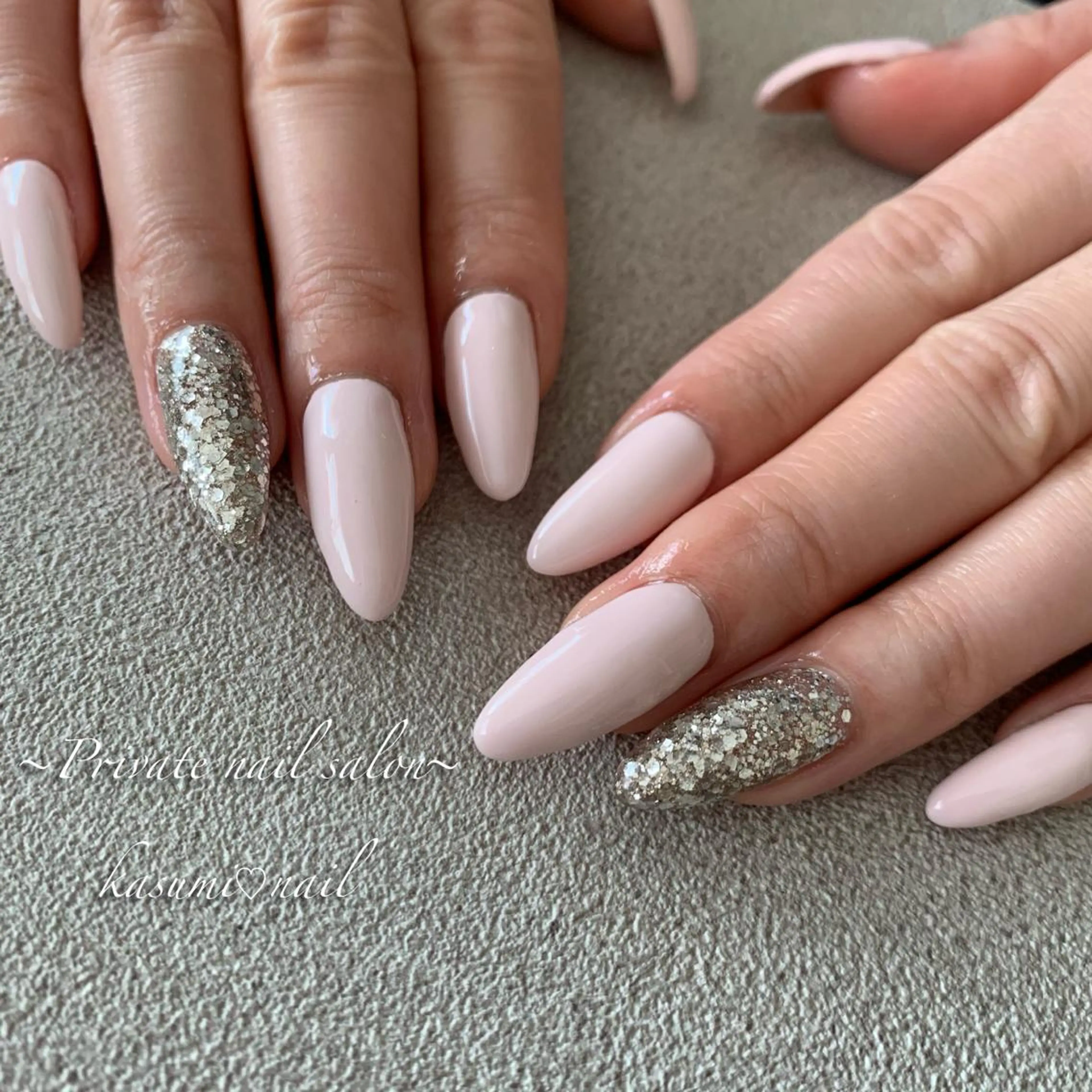 ネイル マグネットネイル ミラーネイル ニュアンスネイル KASUMI♡ Nailのネイルデザイン