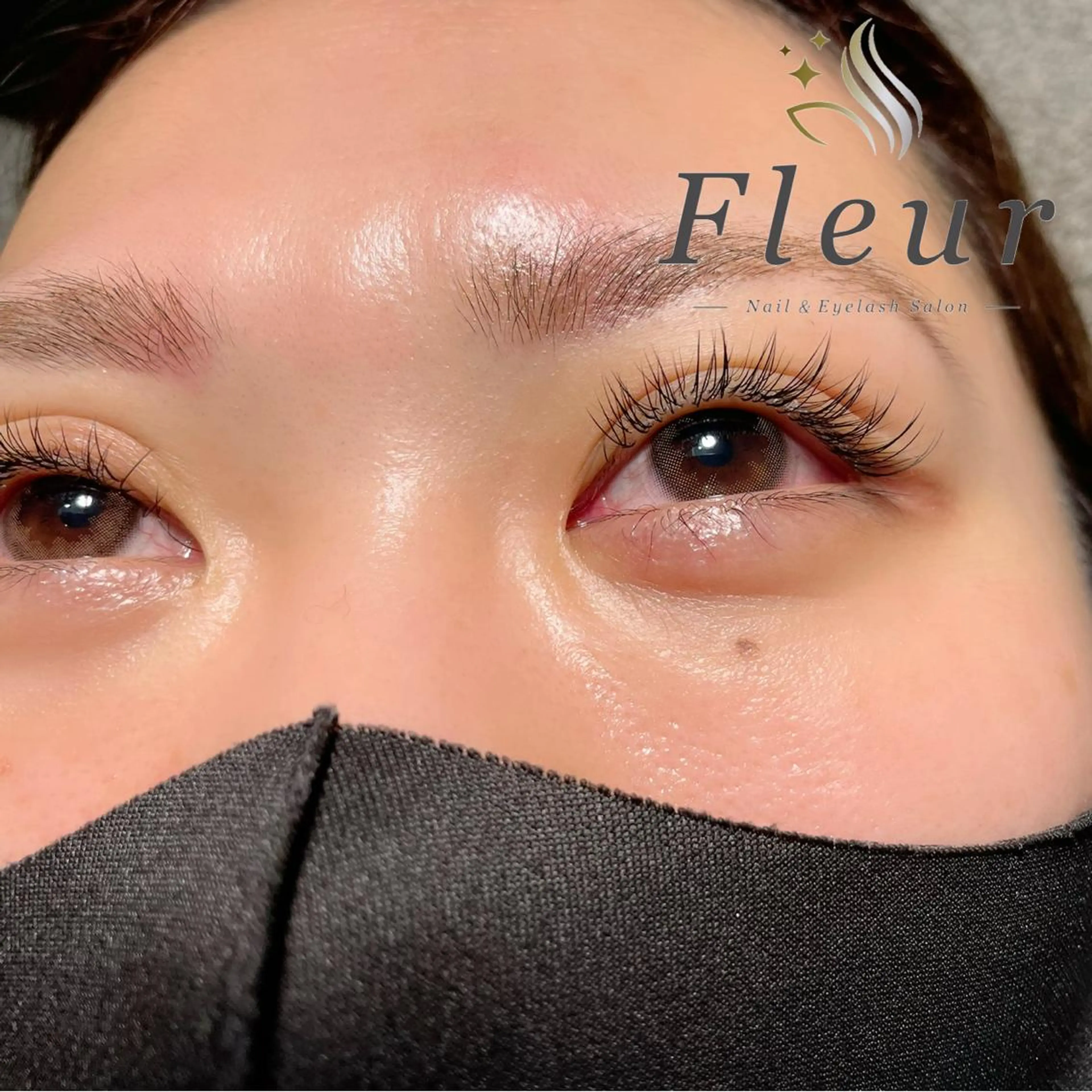 マツエク・マツパ フラットラッシュ Fleur☆ eyeのマツエク・マツパデザイン