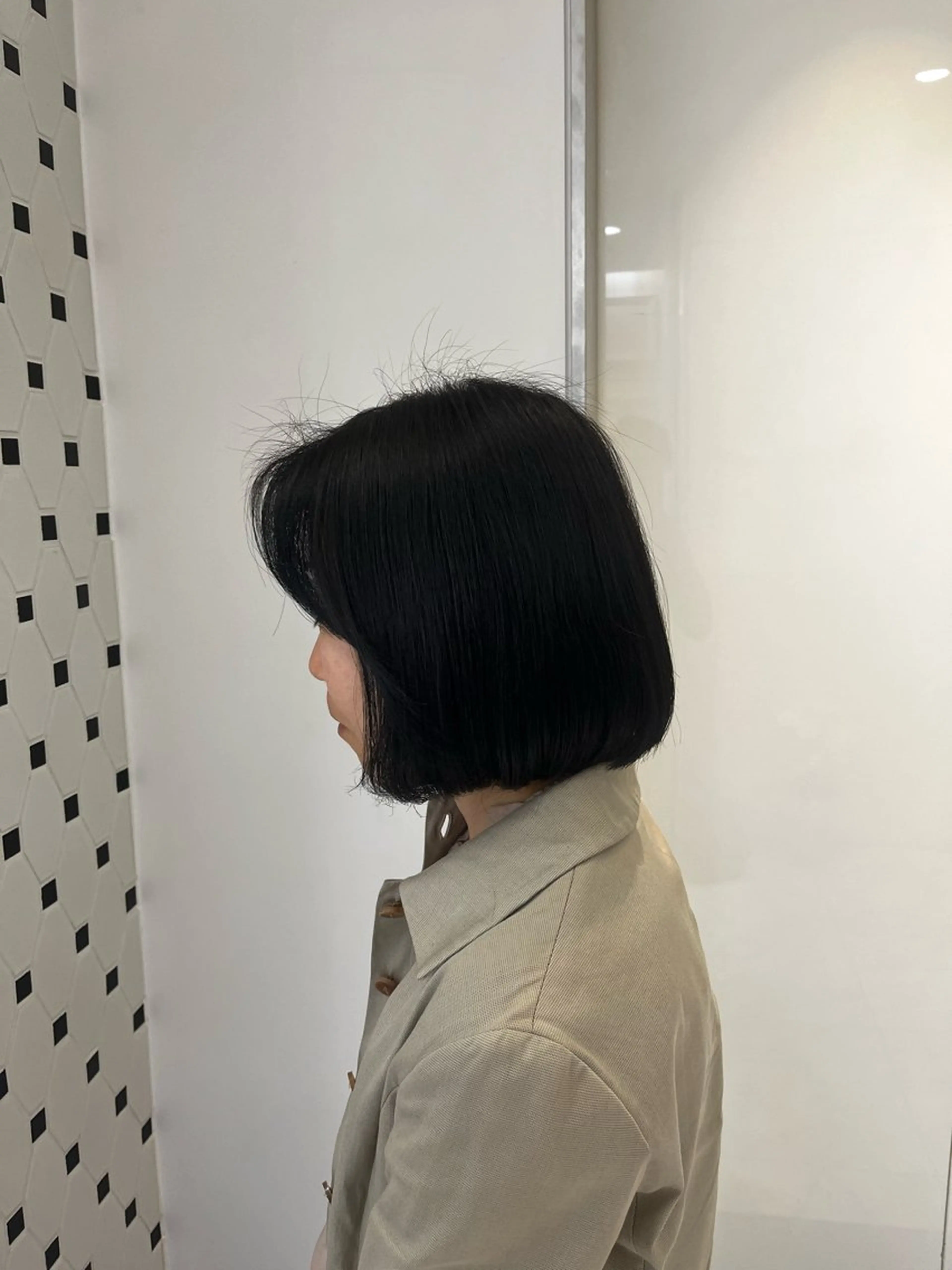 ショート 似合わせボブ 中西晴香のヘアスタイル