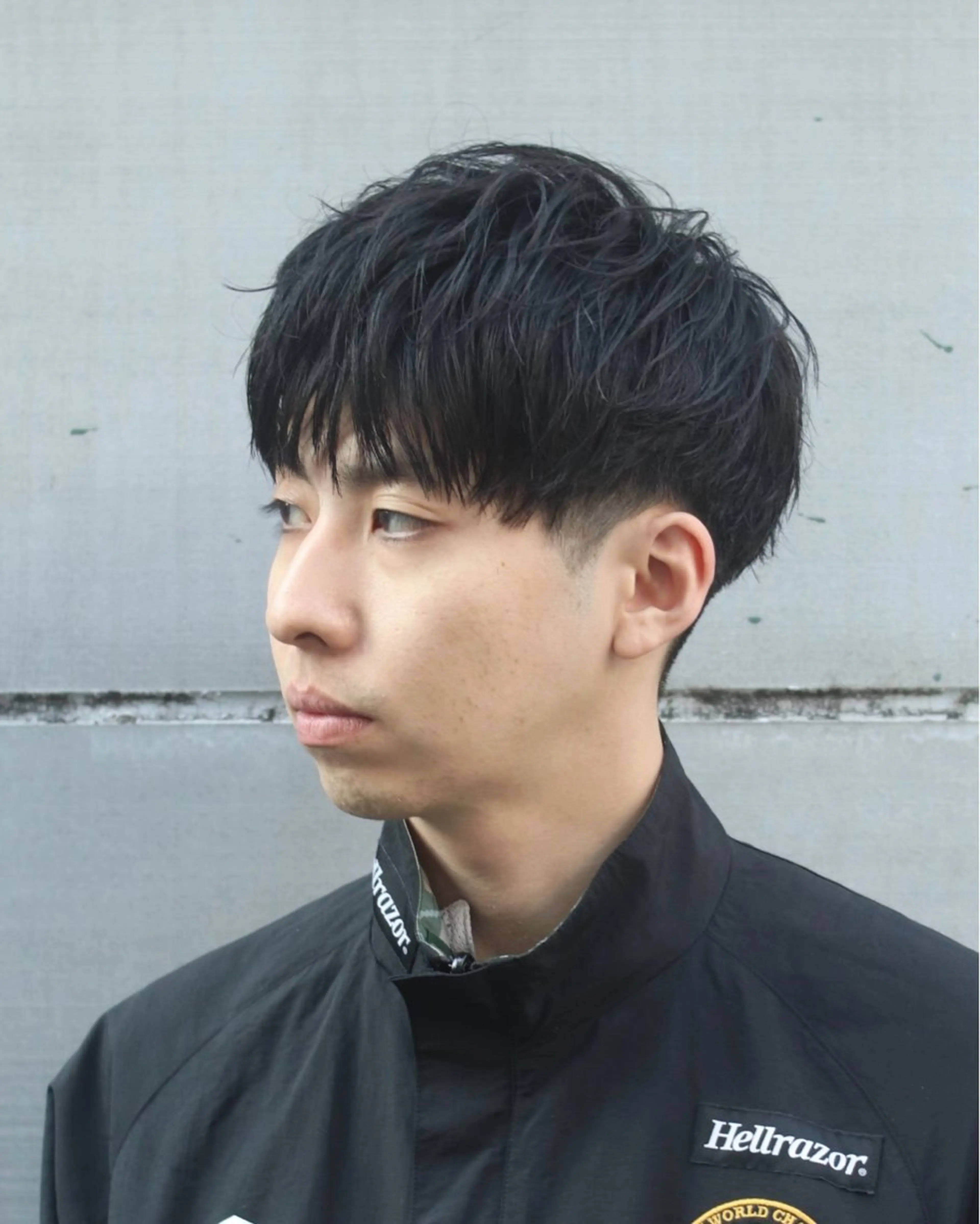 パーマ メンズ カット トリートメント ヘアセット シャドウパーマ/ メンズ/KENTAのヘアスタイル