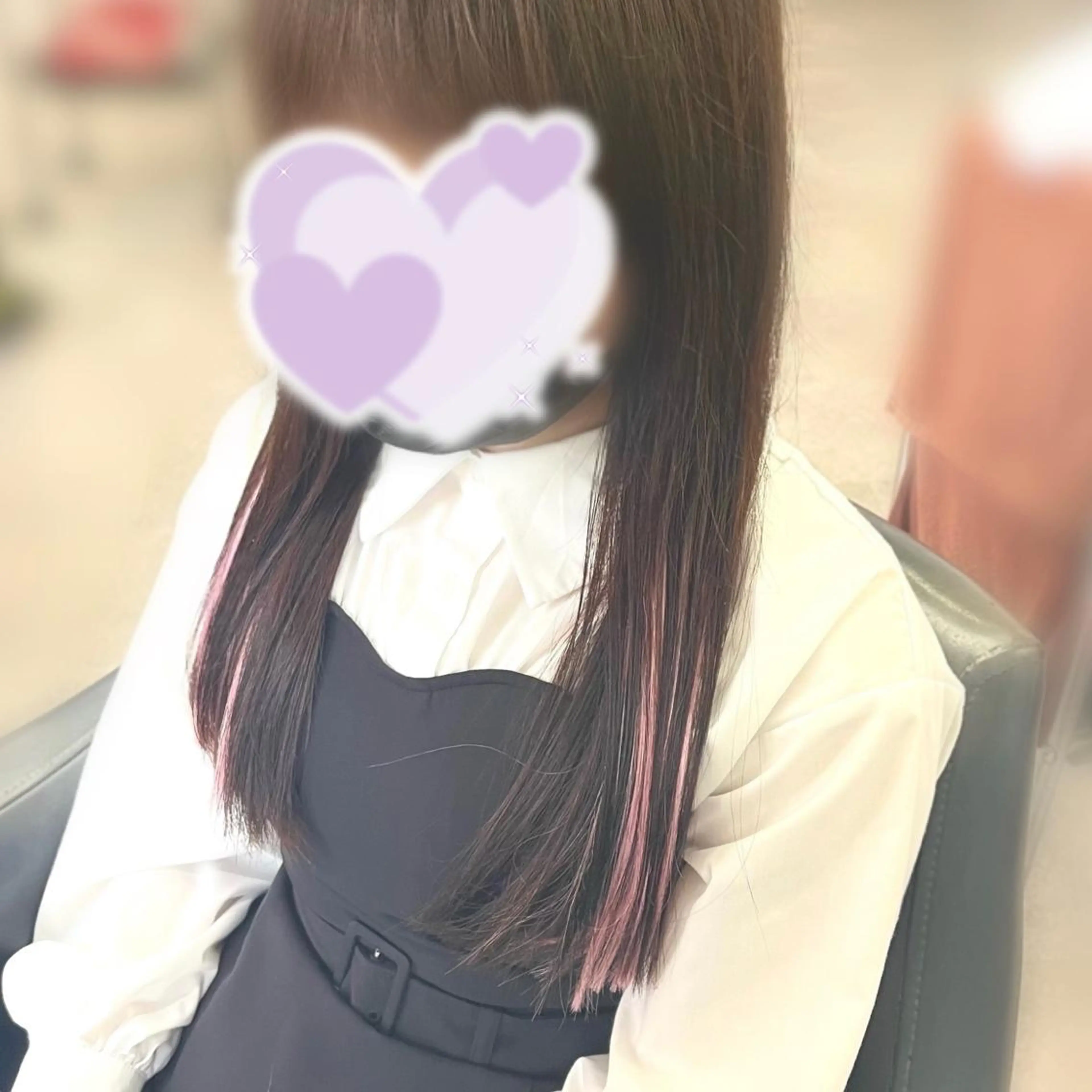 ロング シールエクステ KUMA🧸のヘアスタイル