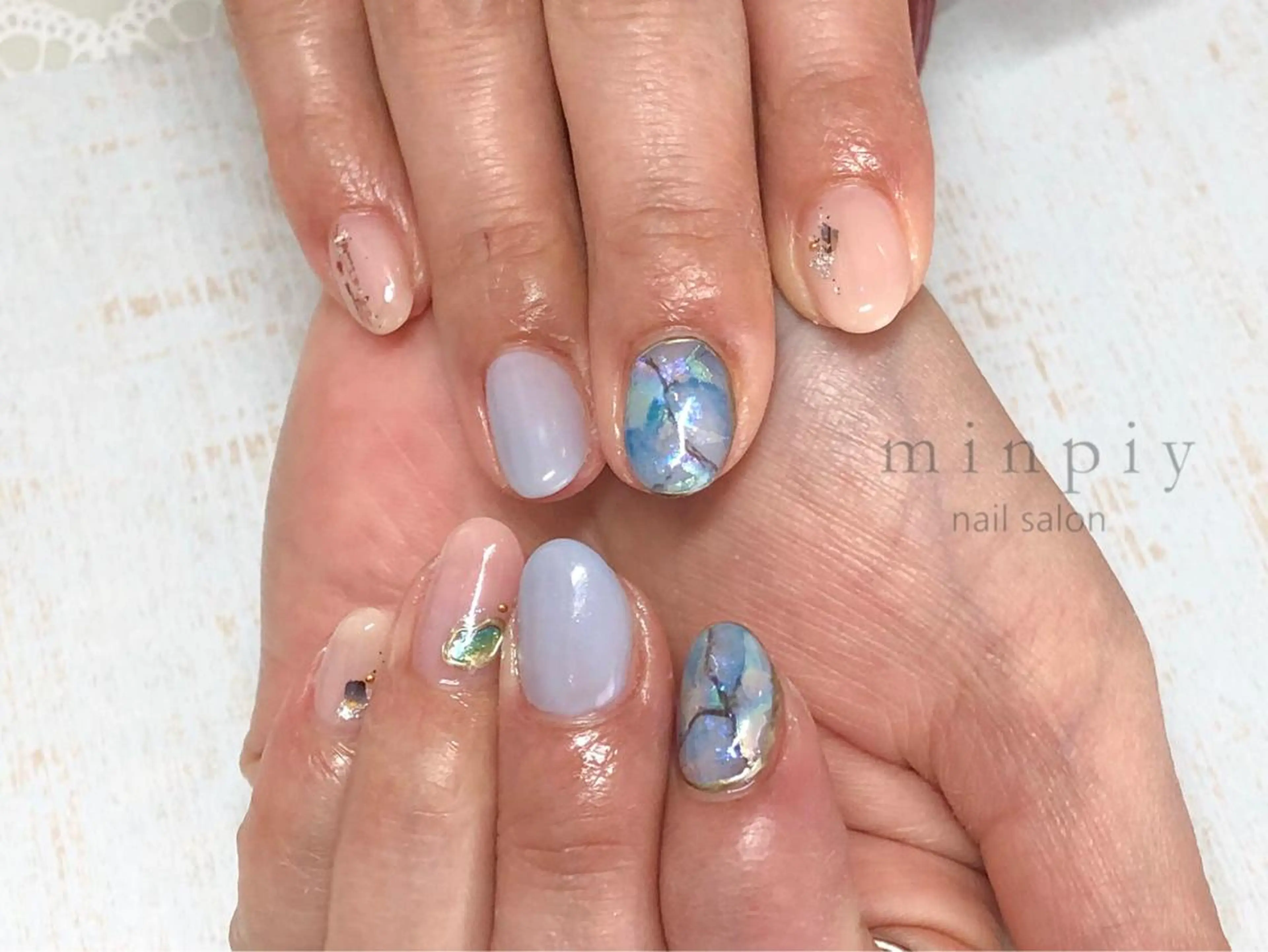 ネイル 𖡼 yumenoのネイルデザイン