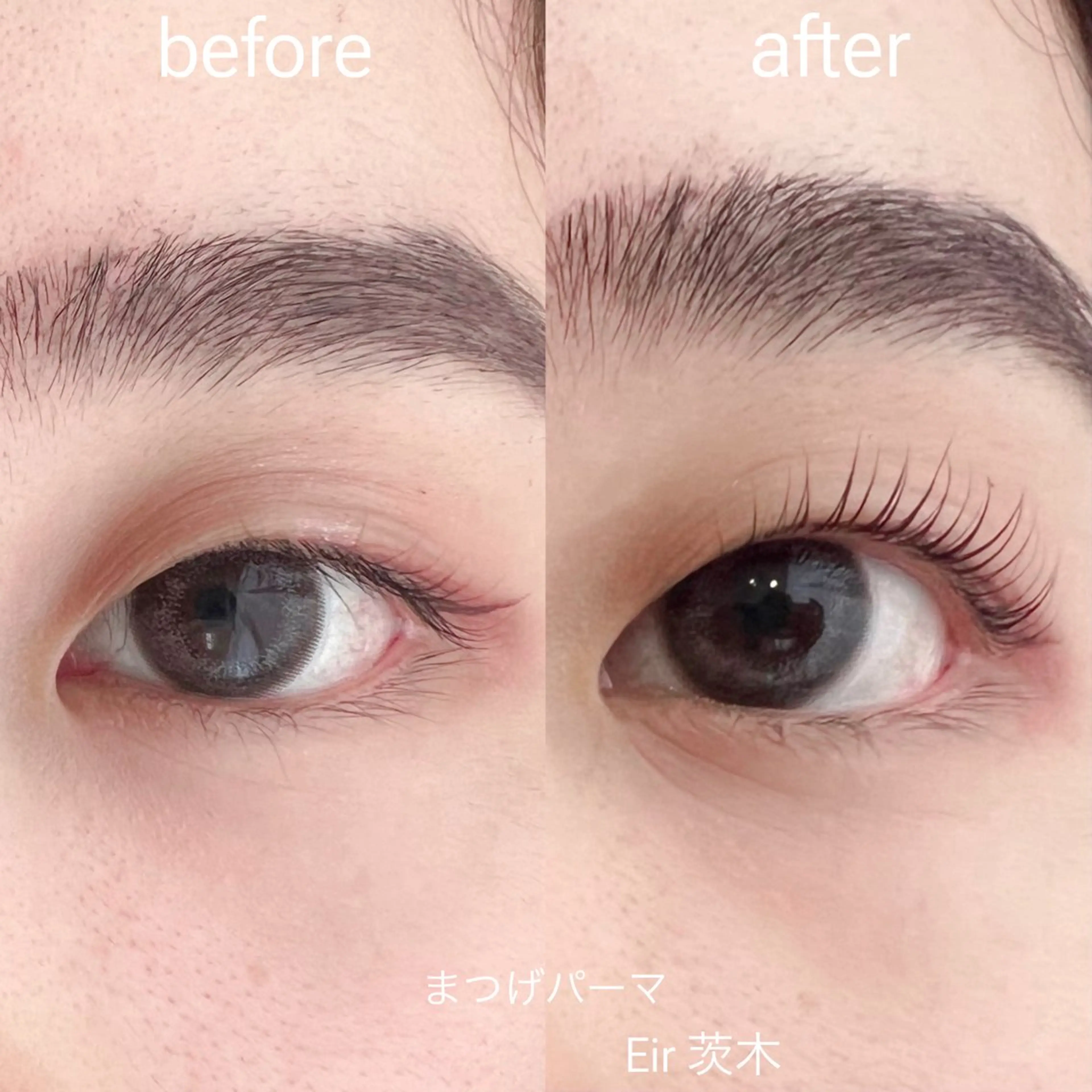 マツエク・マツパ elua 茨木店《パリジェンヌ/まつげパーマ/眉毛/アイブロウ専門店》所属・elua茨木店 ありさ🎀のマツエク・マツパデザイン