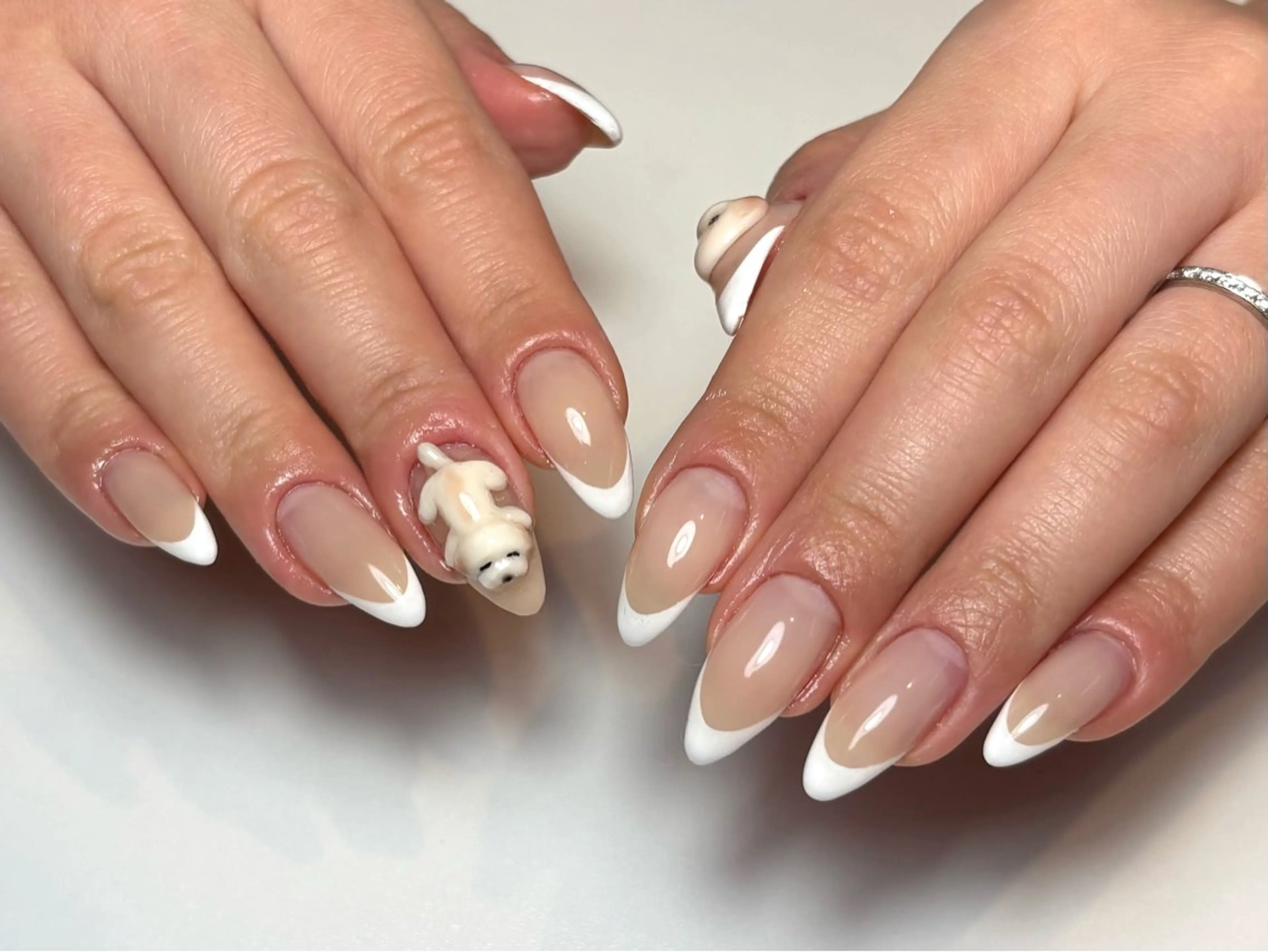 セミロング ハンドネイル Nailsalon Puttiのネイルデザイン