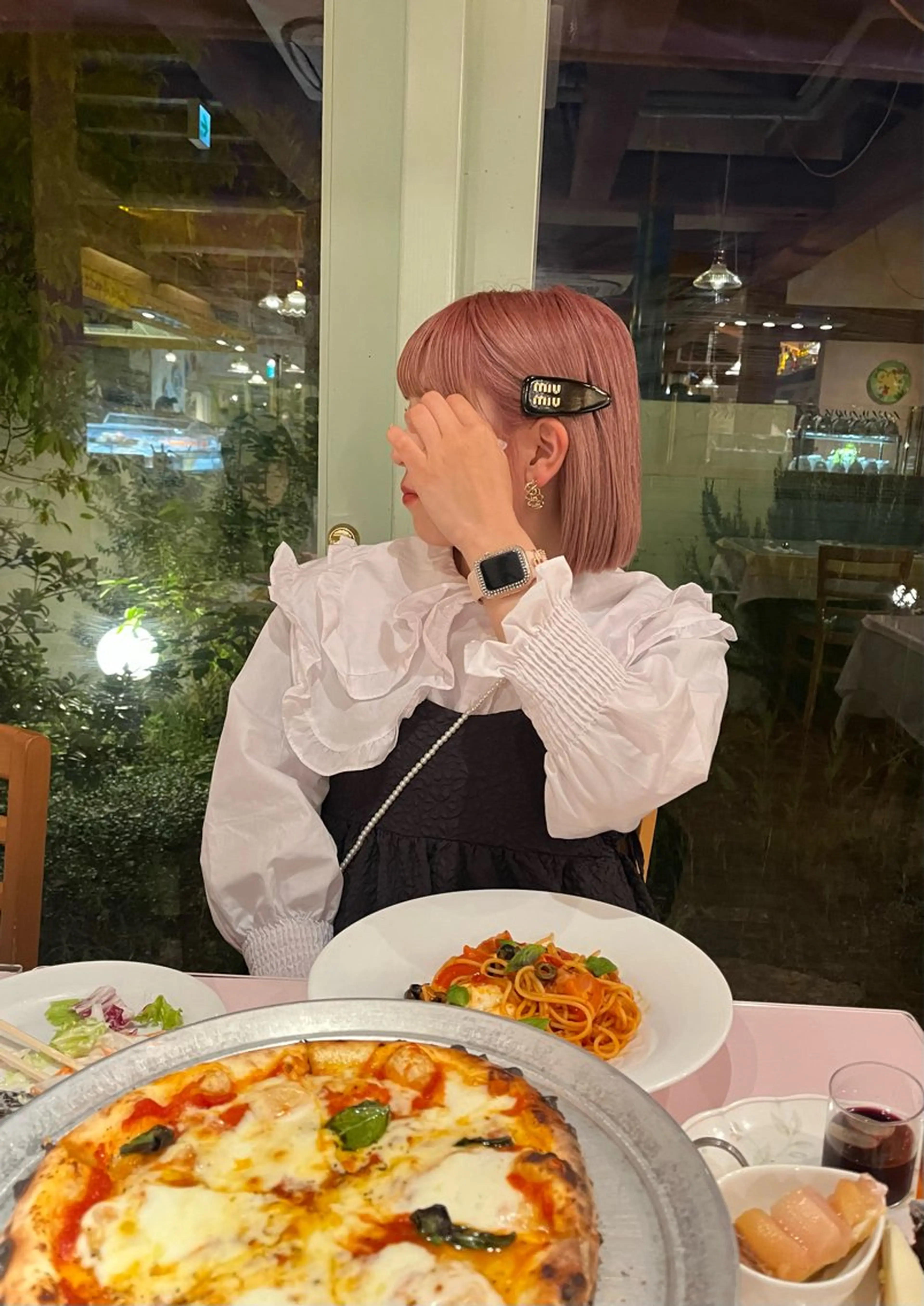 ショート ALLYS 渋谷店所属・最高級の艶のある カラーmei🎨のヘアスタイル