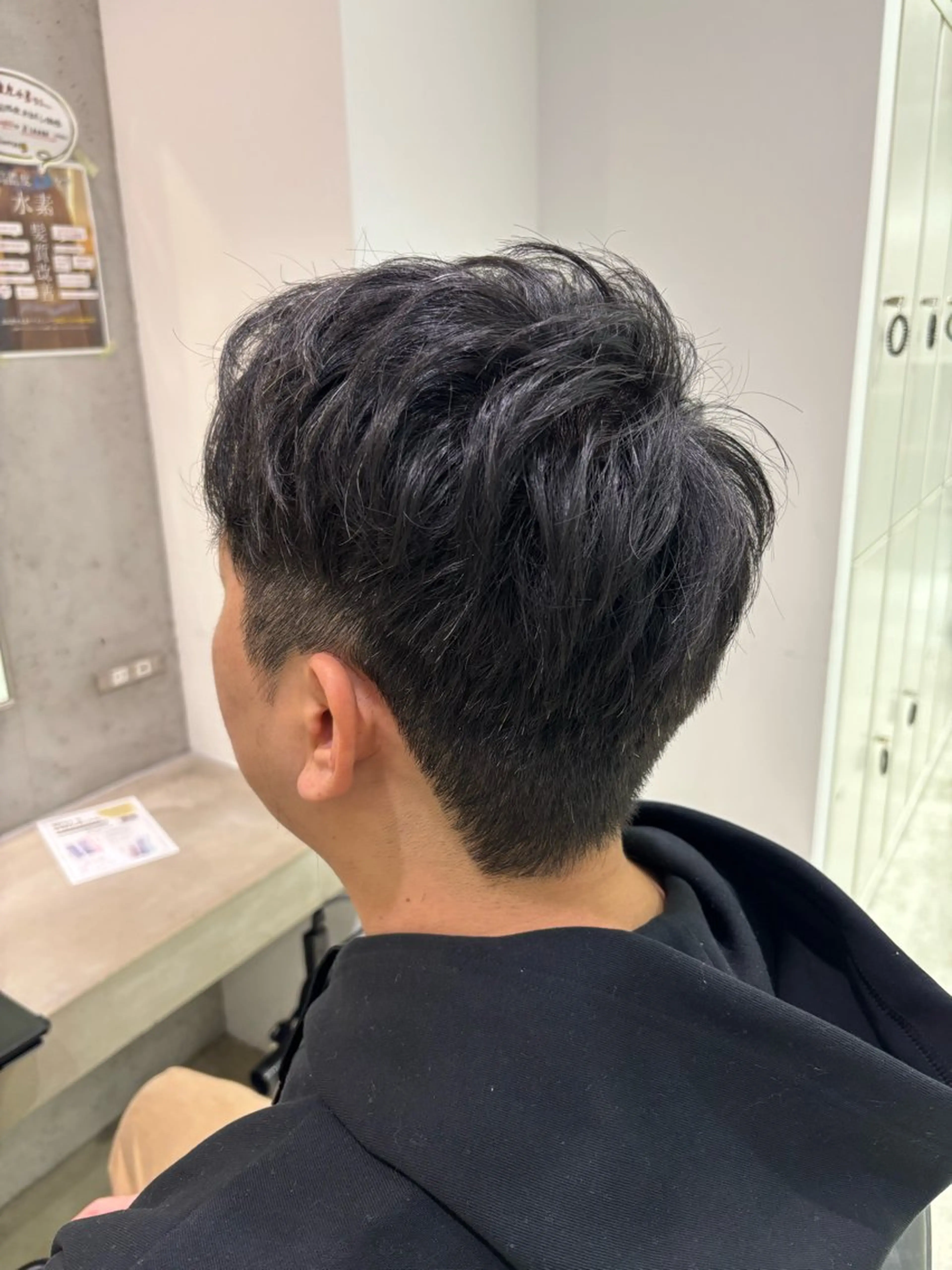 ❮メンズ限定𖤐❯ カット + シャンプー&スタイリング🧴🫧の写真