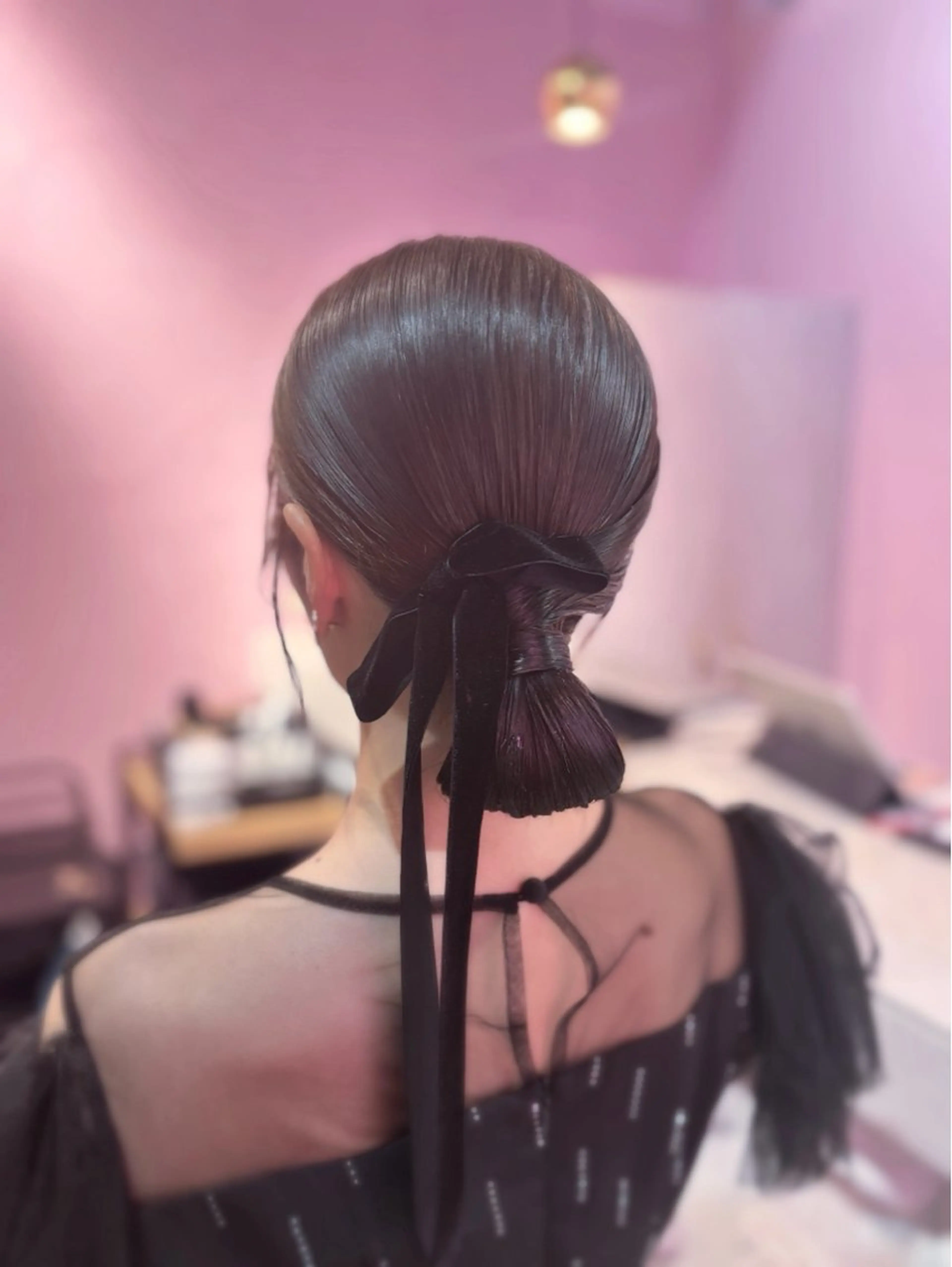 セミロング ヘアセット カット、縮毛矯正 モデル募集🎀あゆみのヘアスタイル