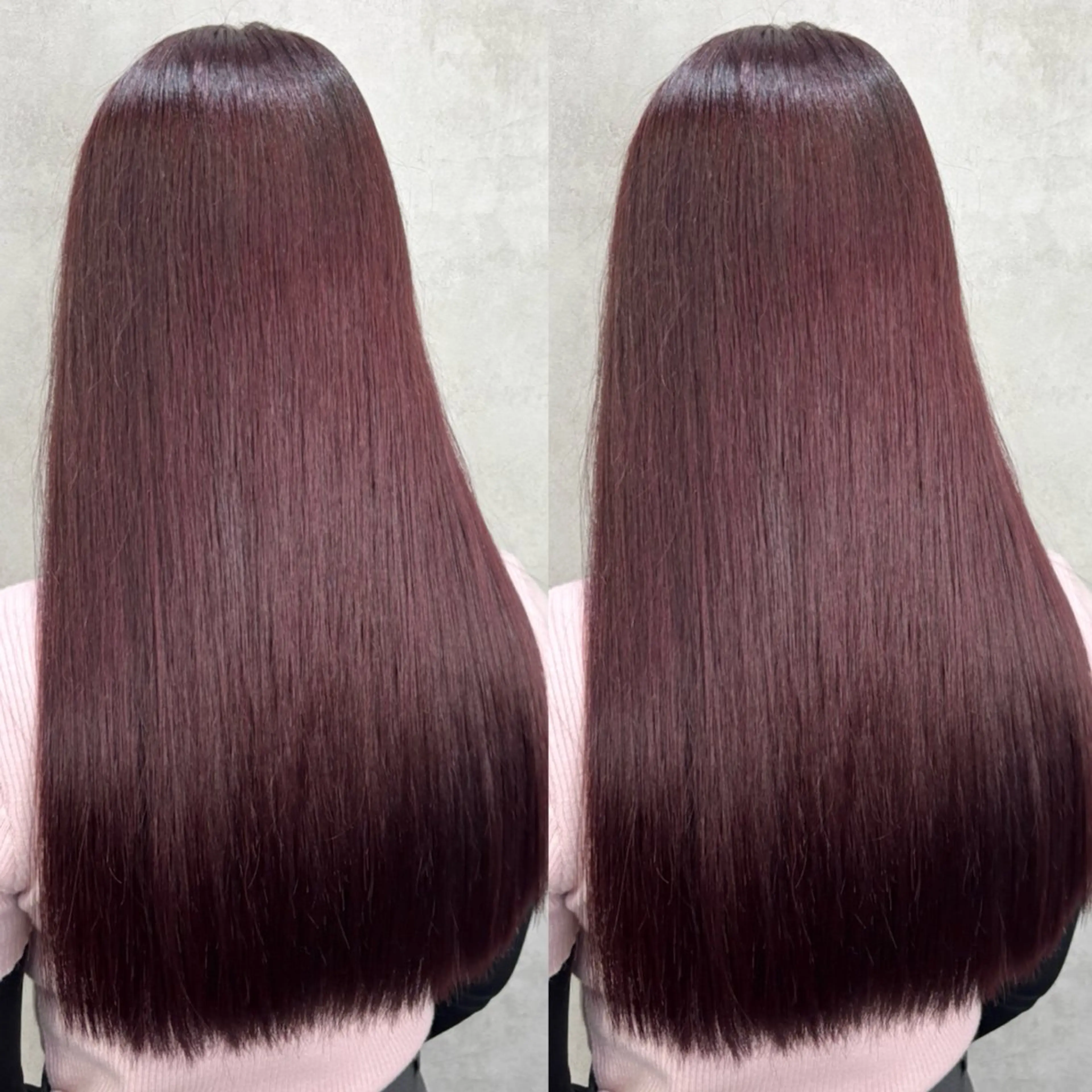 ロング カラー ラベンダーカラー ピンクカラー ピンクラベンダー ヘアカラー 💎色落ち綺麗に白肌 ラベンダー💎りんのヘアスタイル