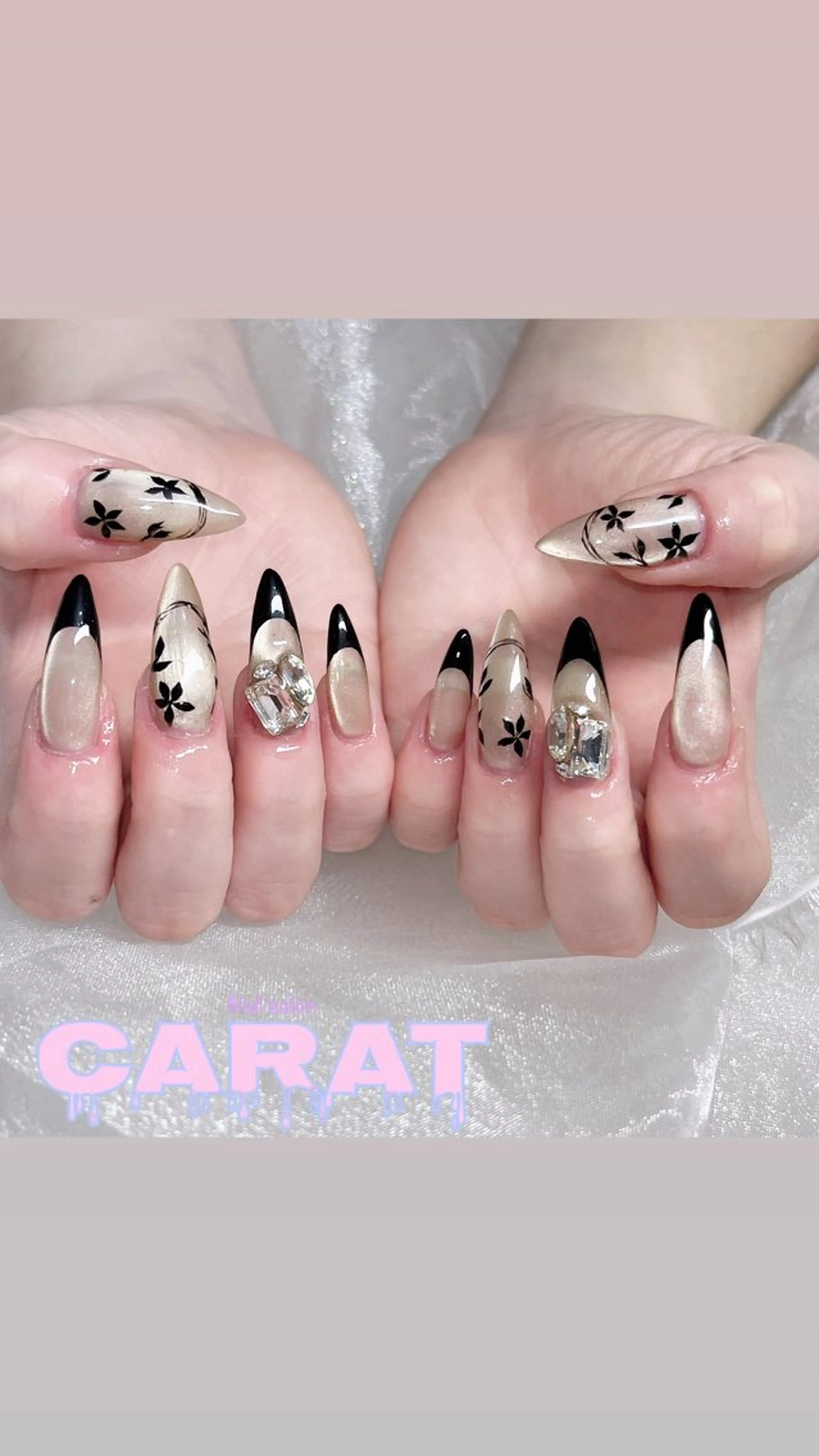 ネイル ハンドネイル CARAT/ Rinaのネイルデザイン