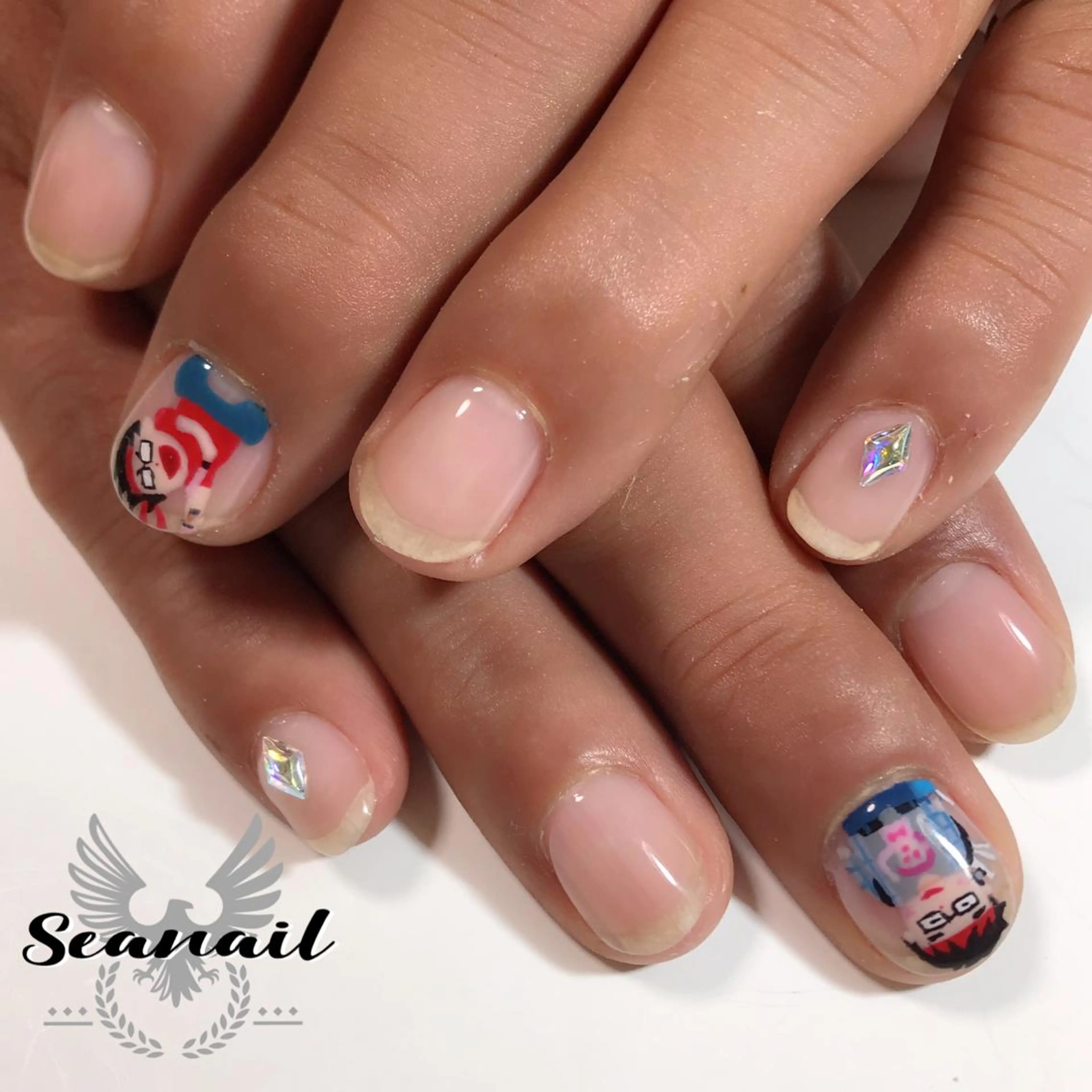 ネイル 小尾 栞のネイルデザイン