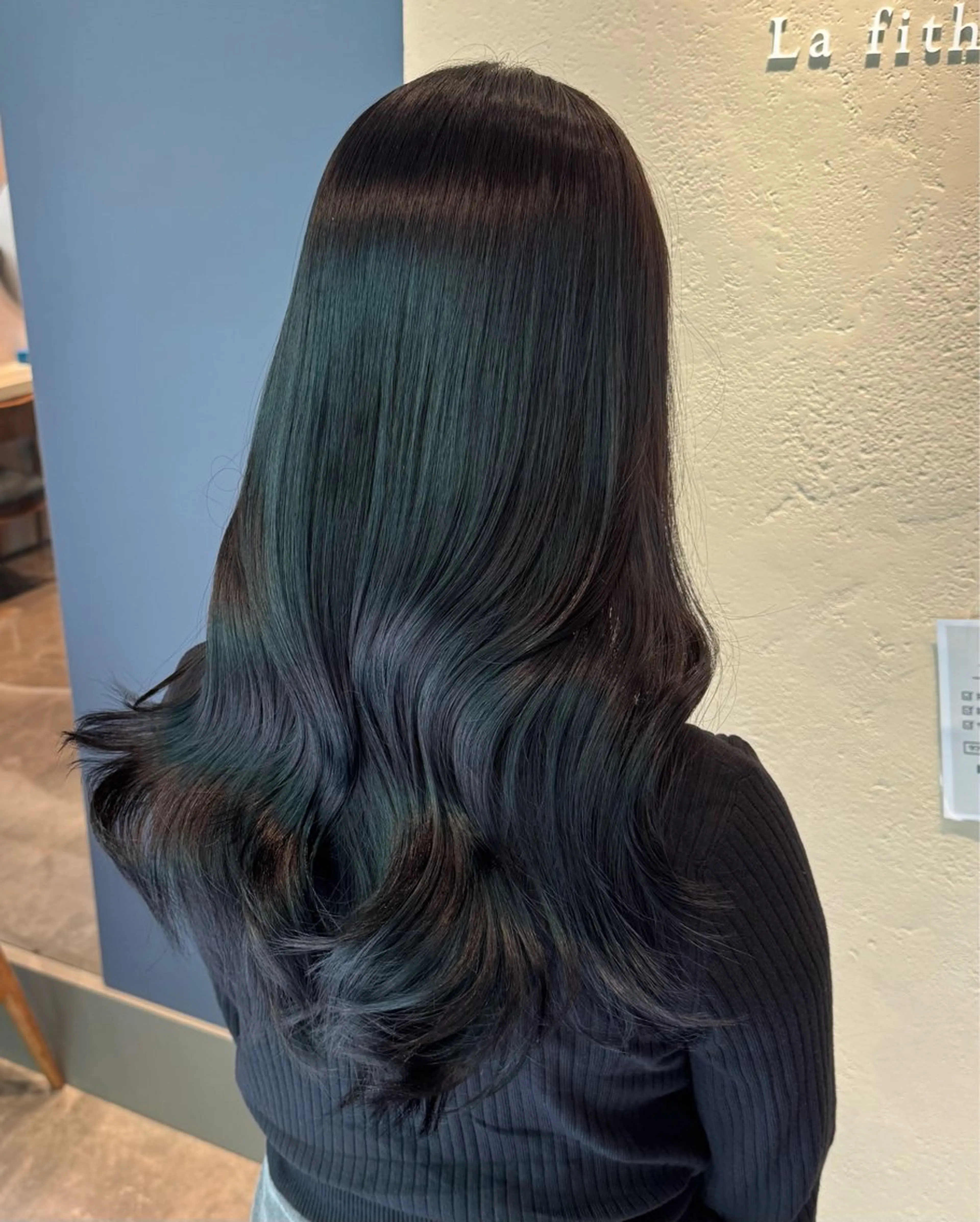 ロング カラー カット ヘアカラー Lafith hair goat大和八木店所属・韓国ヘア/髪質改善 /大和八木/内丸のヘアスタイル