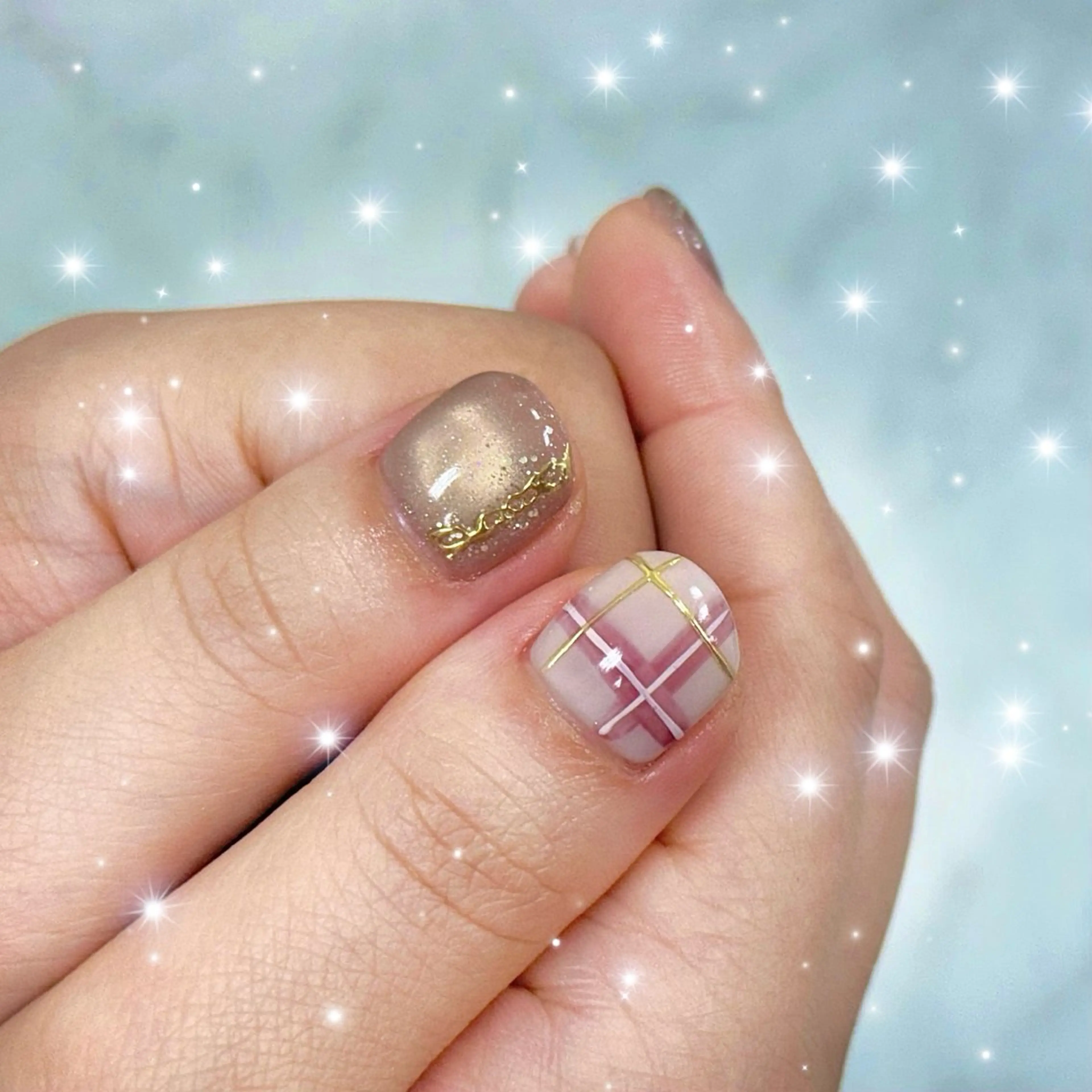 ネイル ハンドネイル Purasia高橋✧ マグ/地雷/Y2Kのネイルデザイン