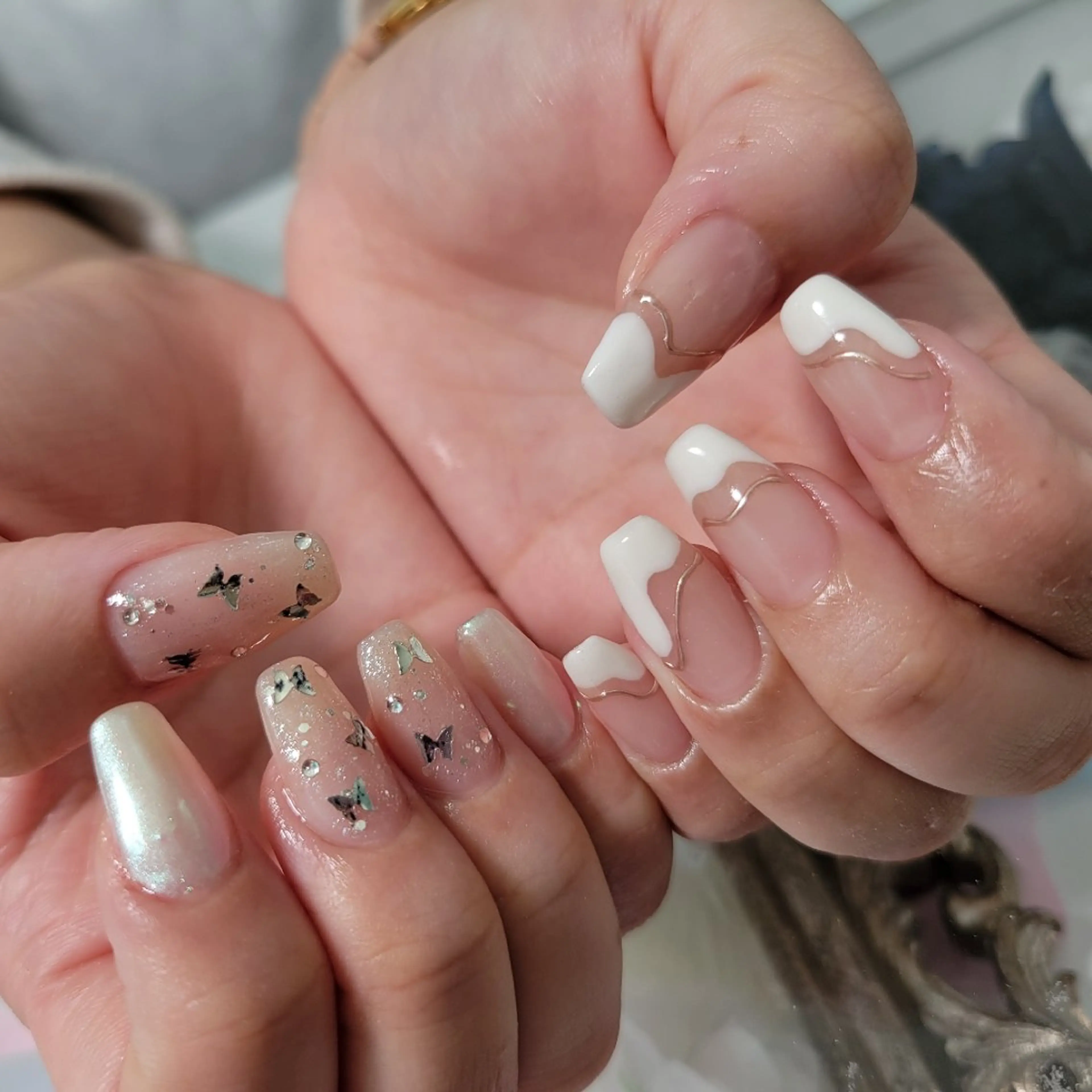 ネイル アートネイル ジェルネイル おで@ oderi_nailのネイルデザイン