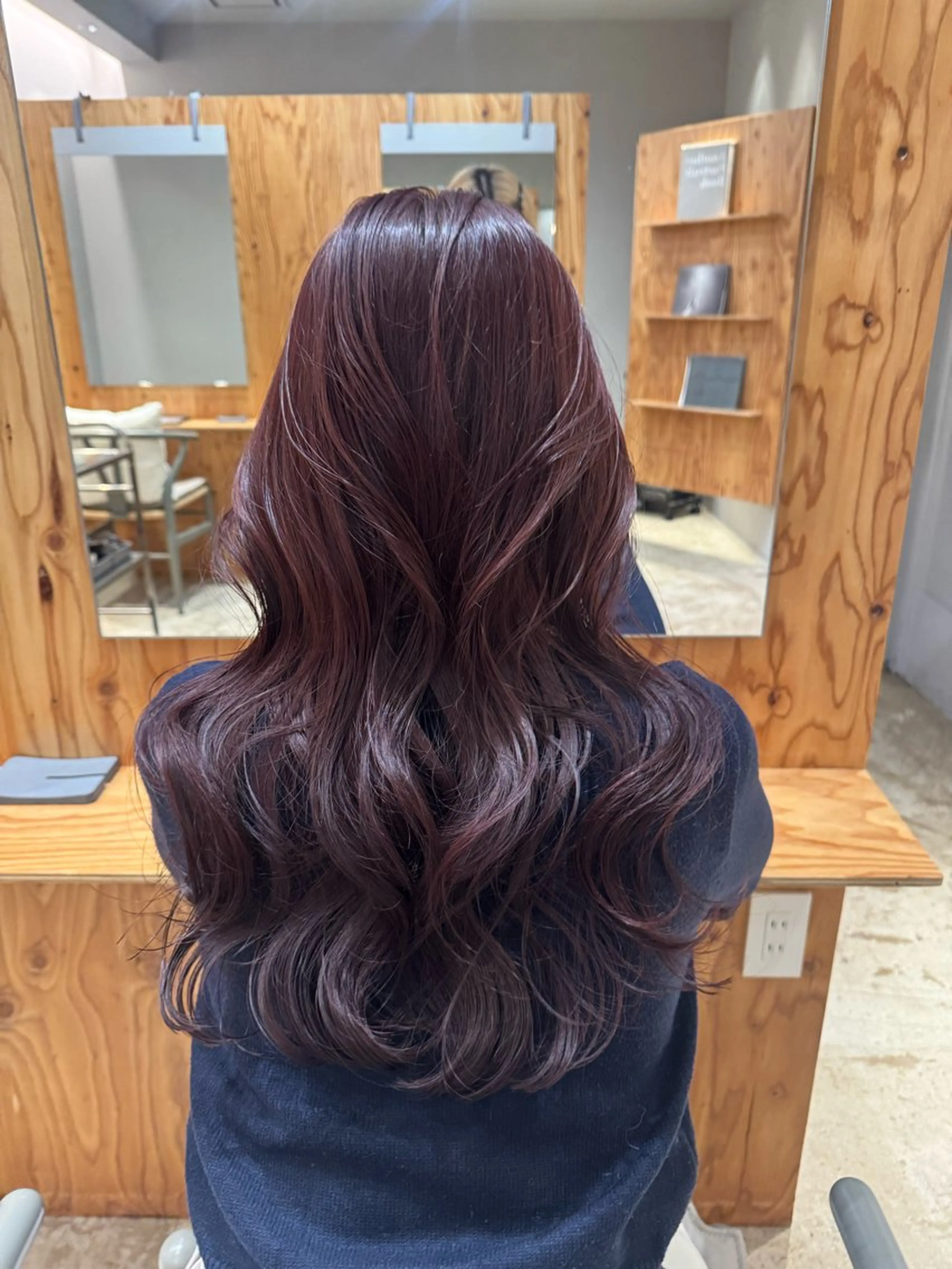 ロング ヘアカラー 💖ケアカラー💖 assistant愛のヘアスタイル