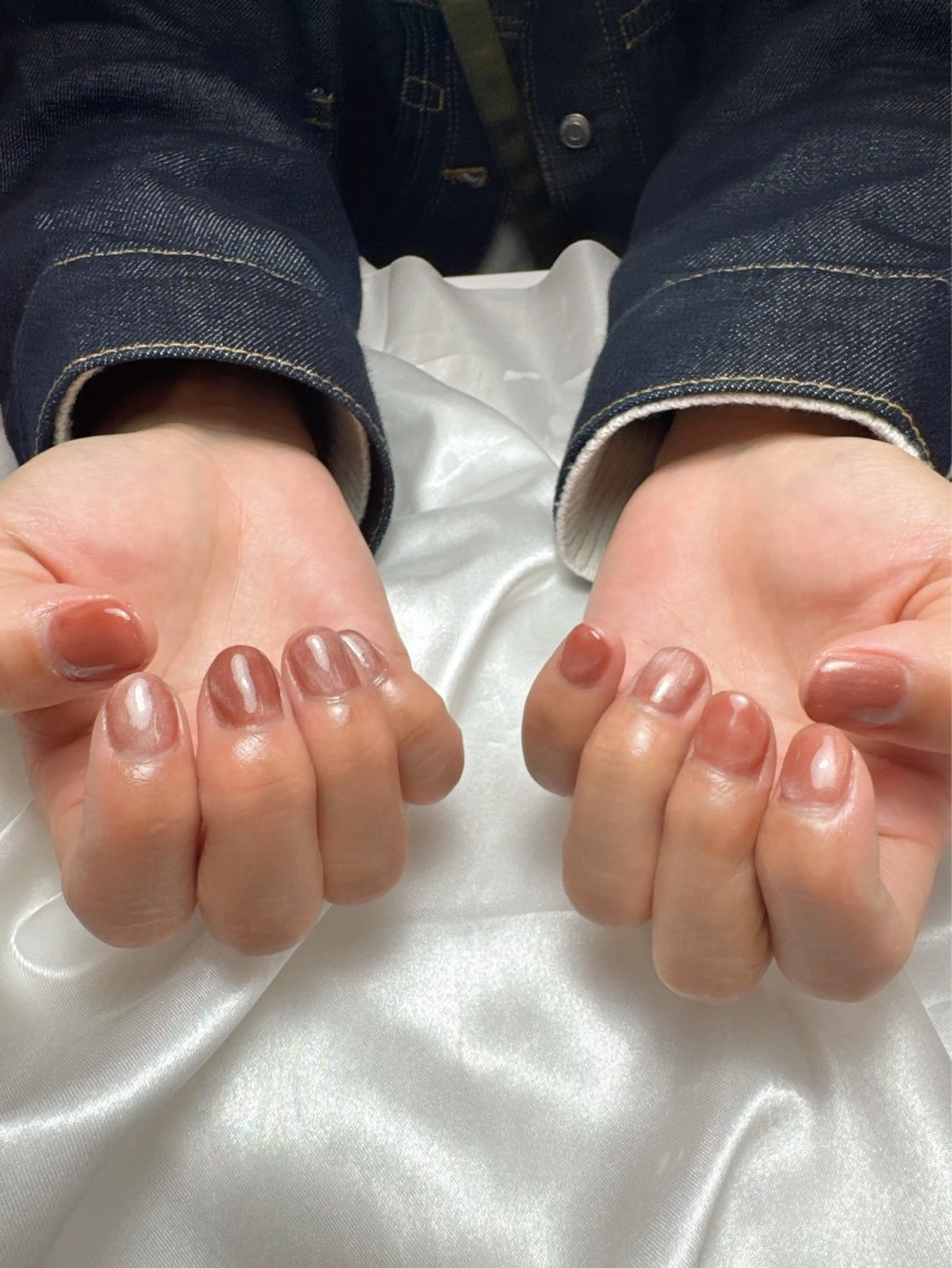 ネイル マグネットネイル ハンドネイル 岩川 紗野のネイルデザイン