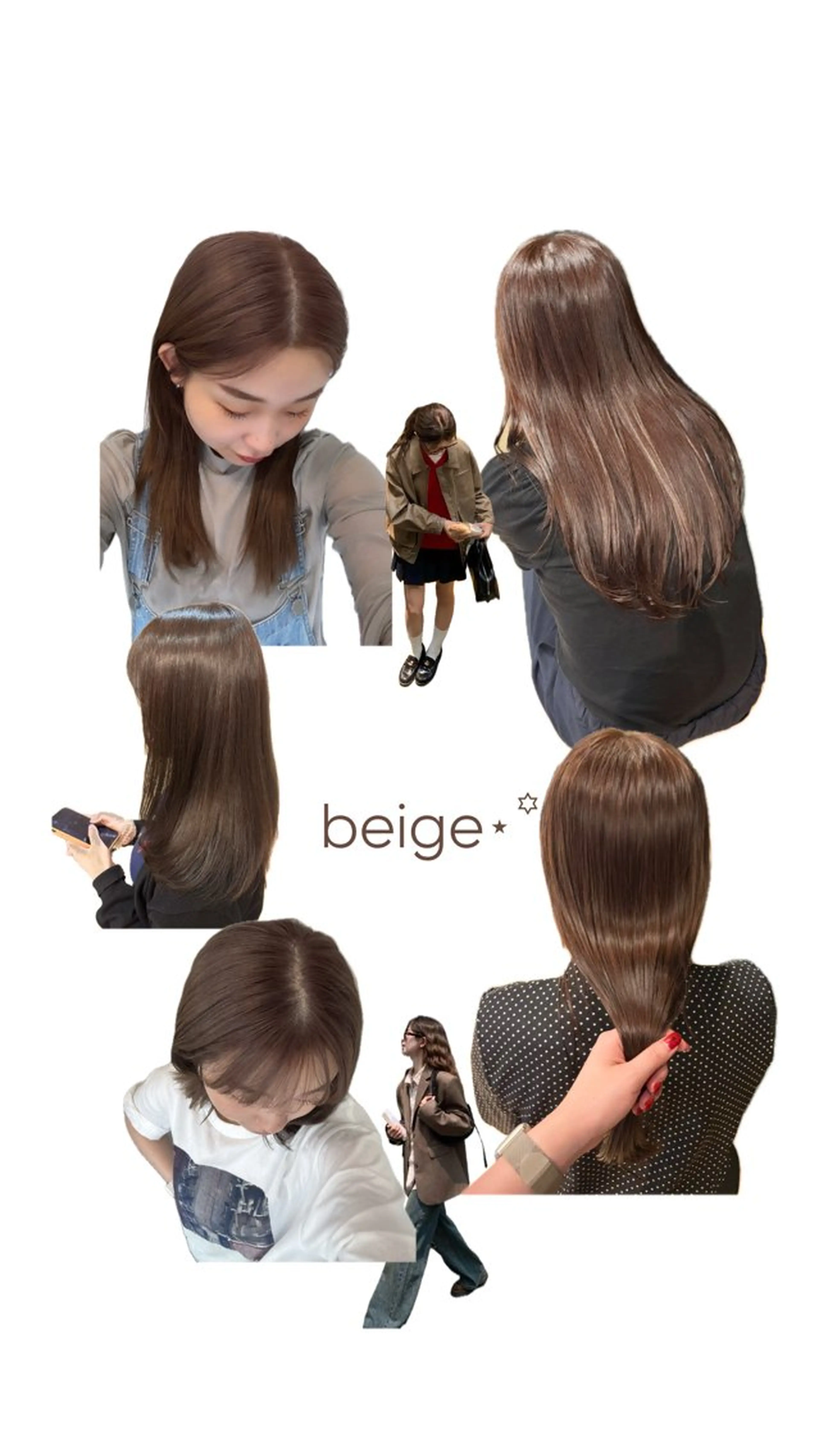 ミディアム ヘアカラー トリートメント 透明感カラー🤎/ ツヤカラー/さくらのヘアスタイル