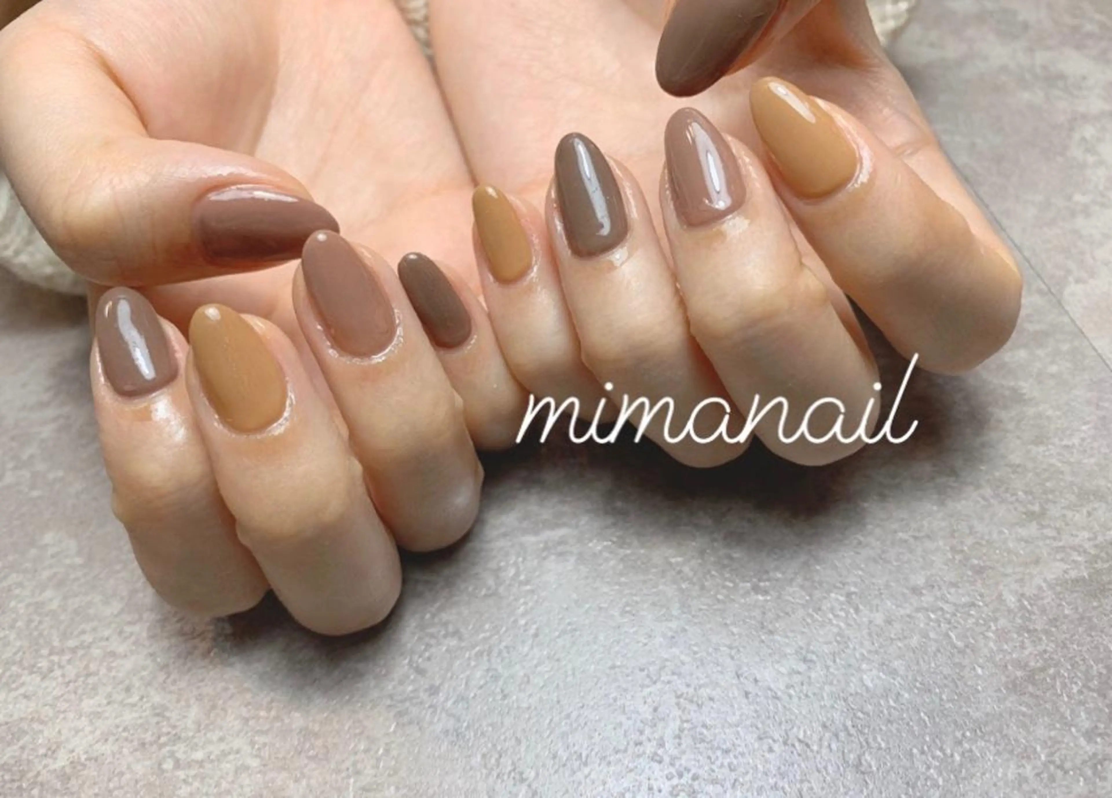 ネイル mima nailのネイルデザイン