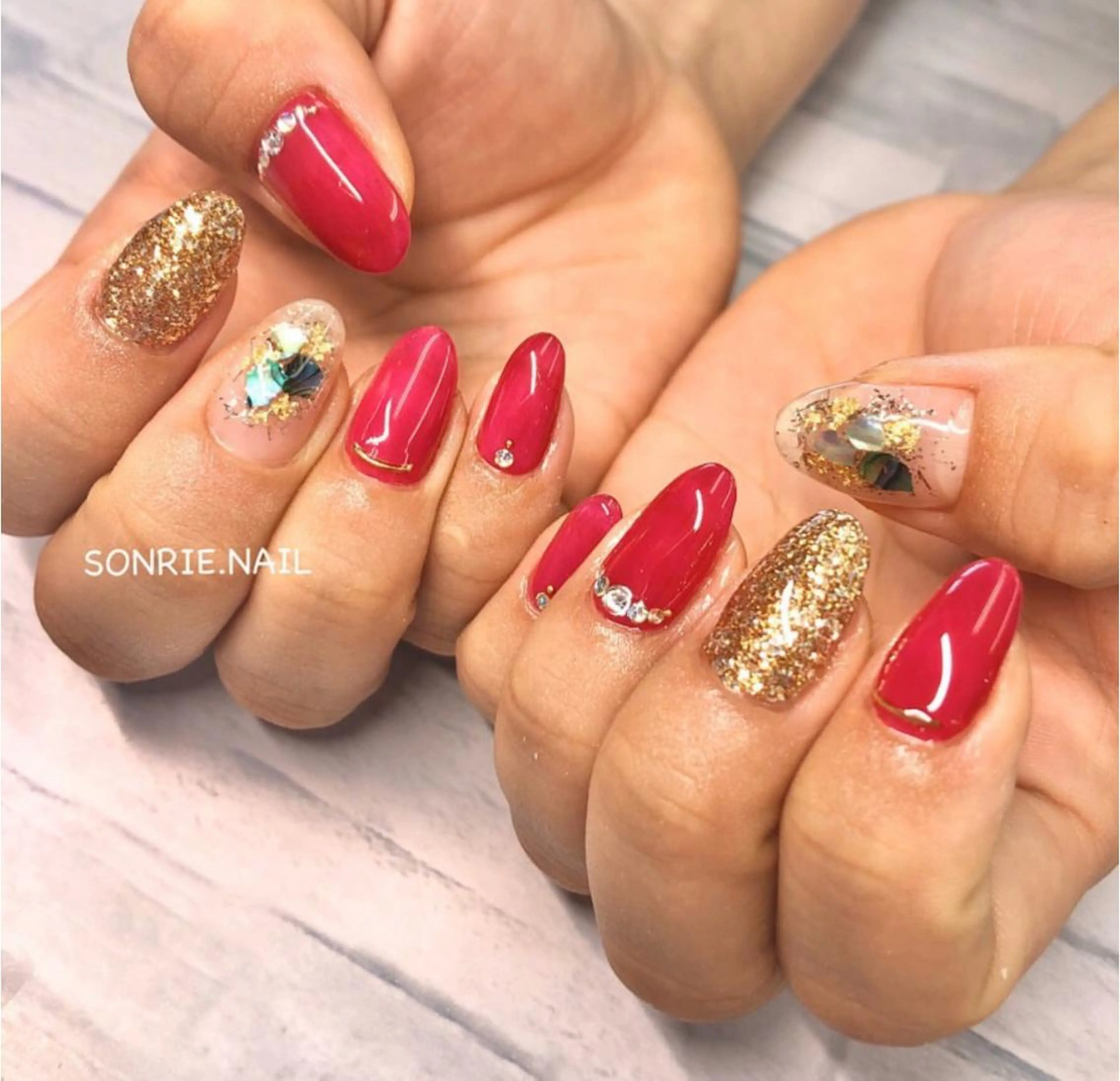 ネイル 美容室 ソンリエのヘアスタイル