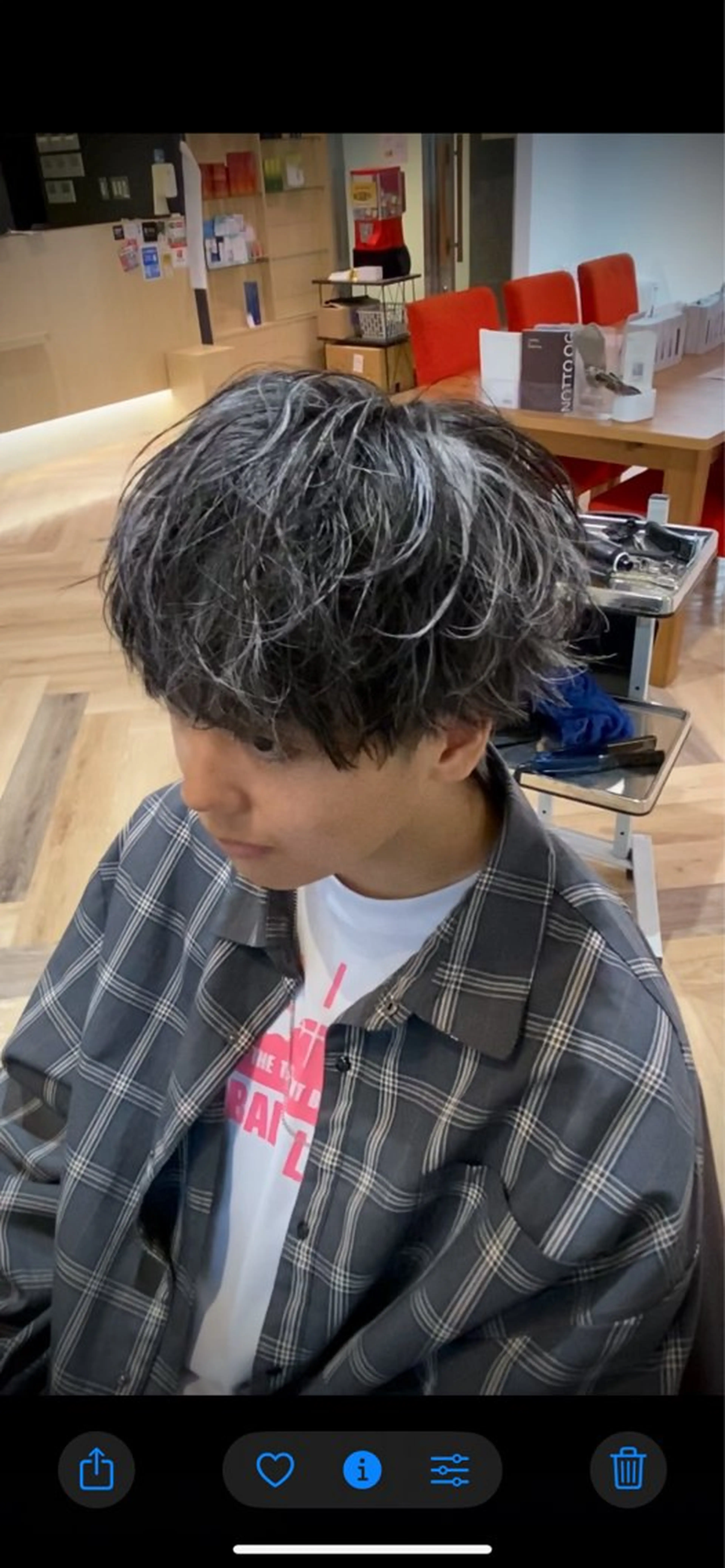 メンズ メンズ特化/フェザー /パーマ/伊勢元のヘアスタイル