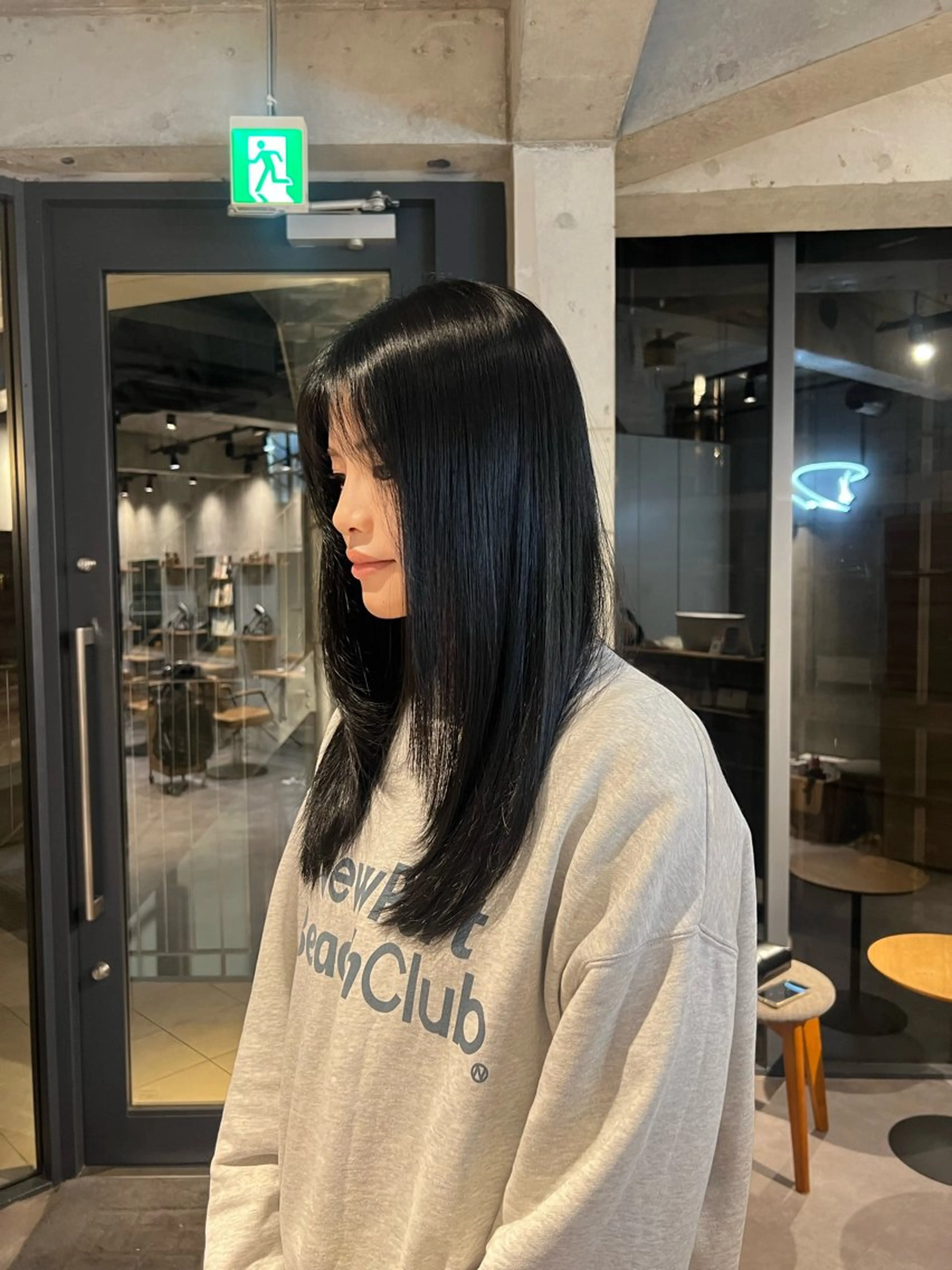 ロング カラー 透明感カラー ヘアカラー トリートメント yuri/中目黒 /レイヤー/ボブのヘアスタイル