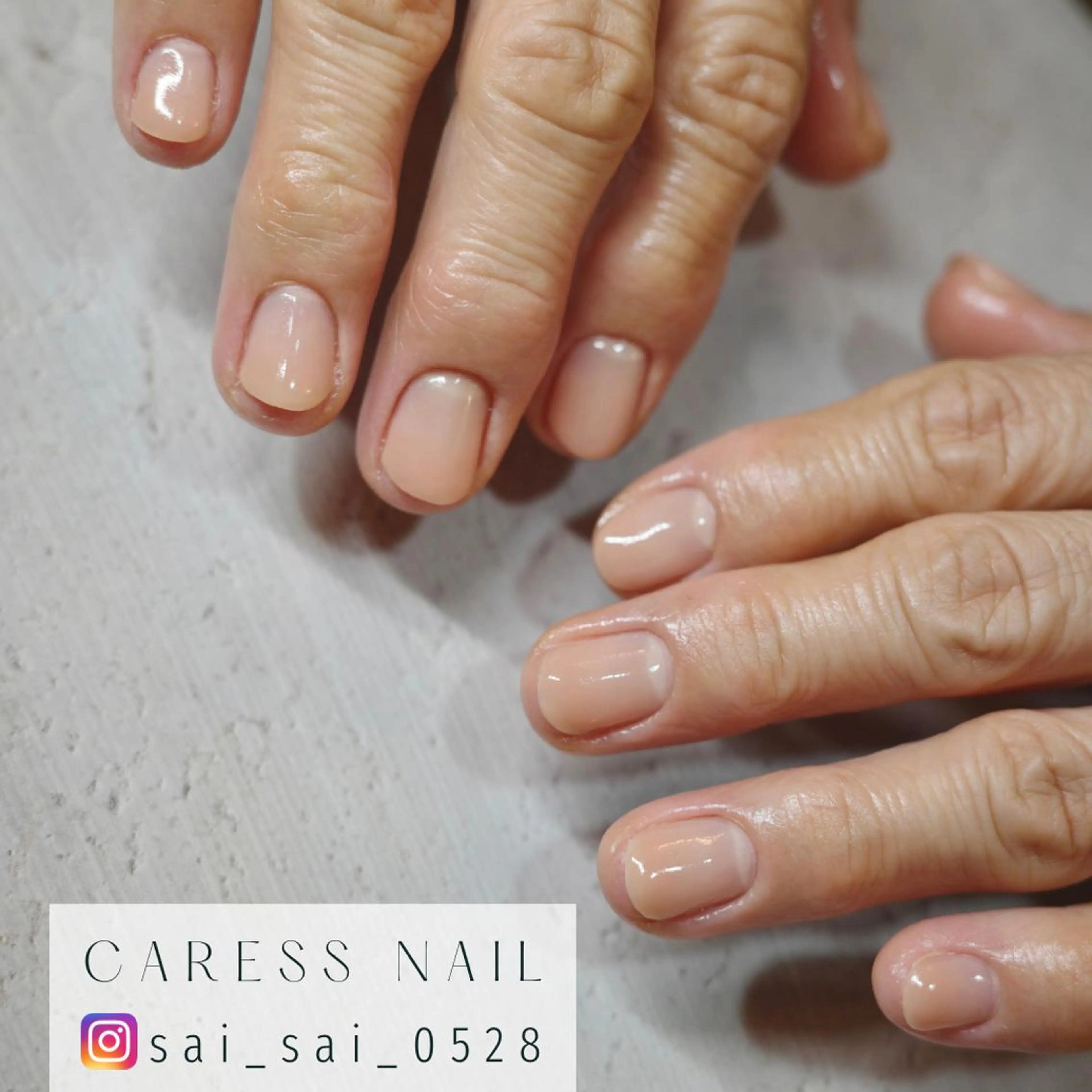 ネイル ハンドネイル caress  nail カレスネイル　代々木上原所属・カレスネイル さいのネイルデザイン