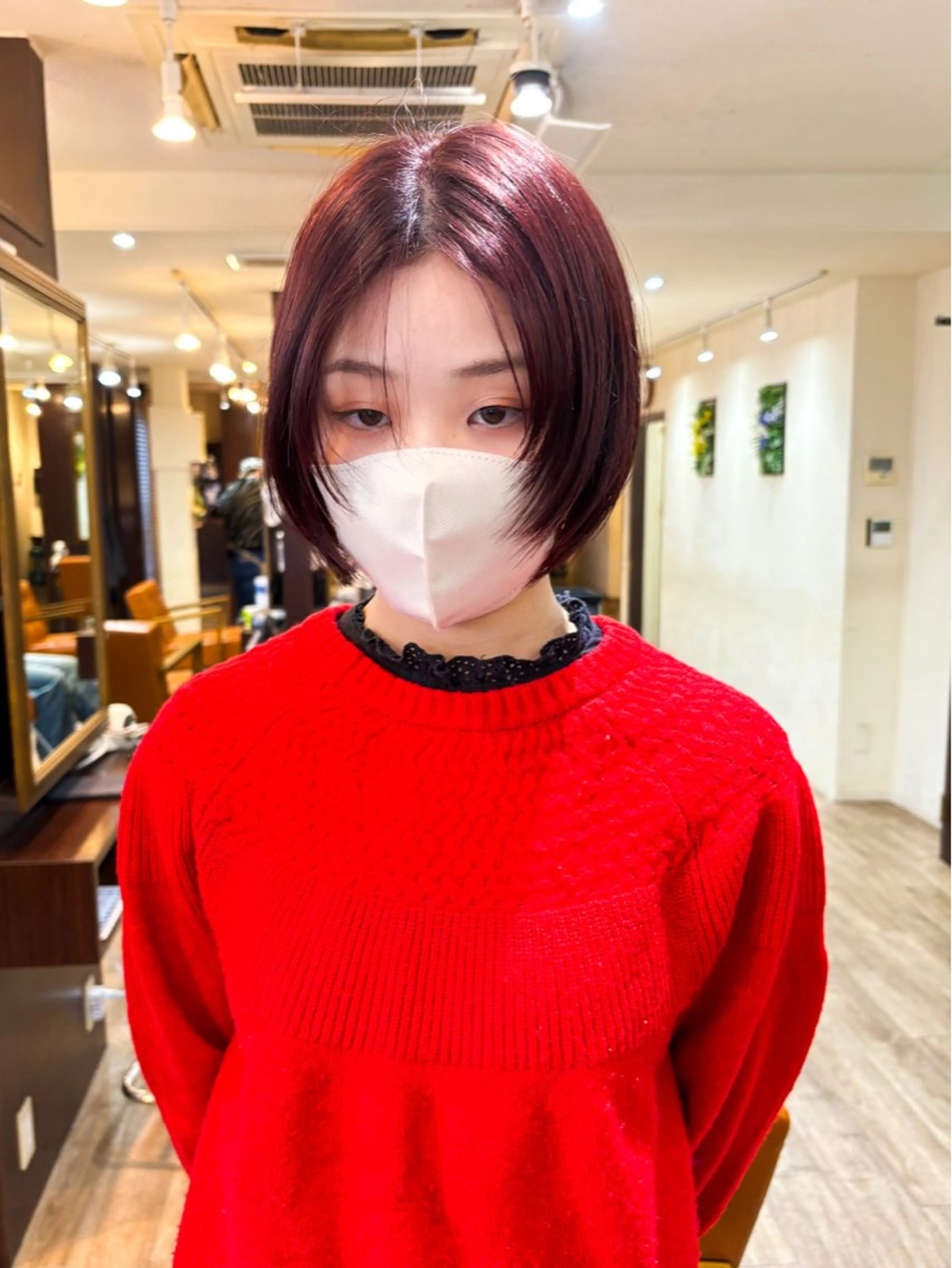 ショート カラー カット ヘアカラー トリートメント enVOGUE🌀 宮本泰周のヘアスタイル