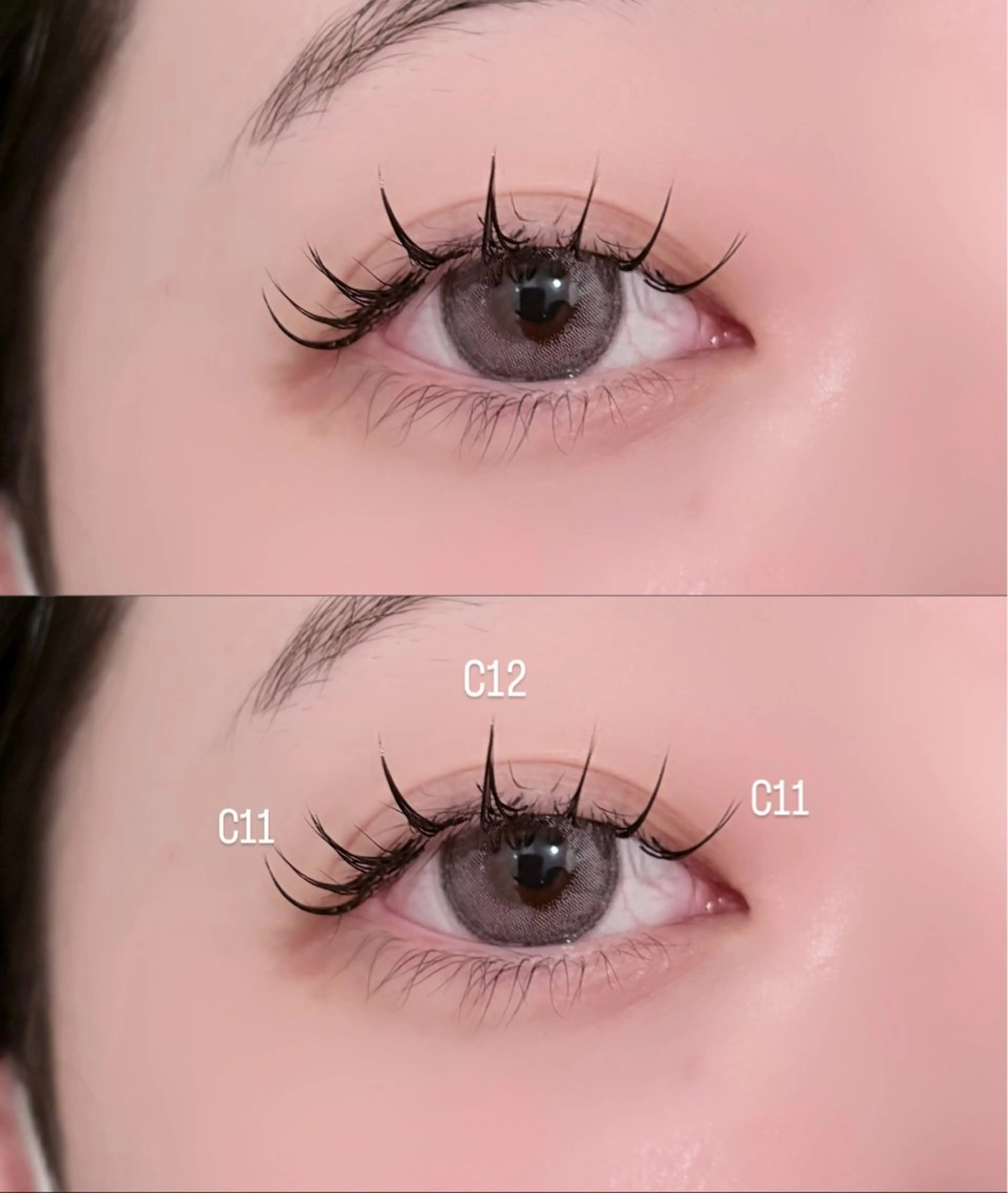 マツエク・マツパ meRK manamiのマツエク・マツパデザイン