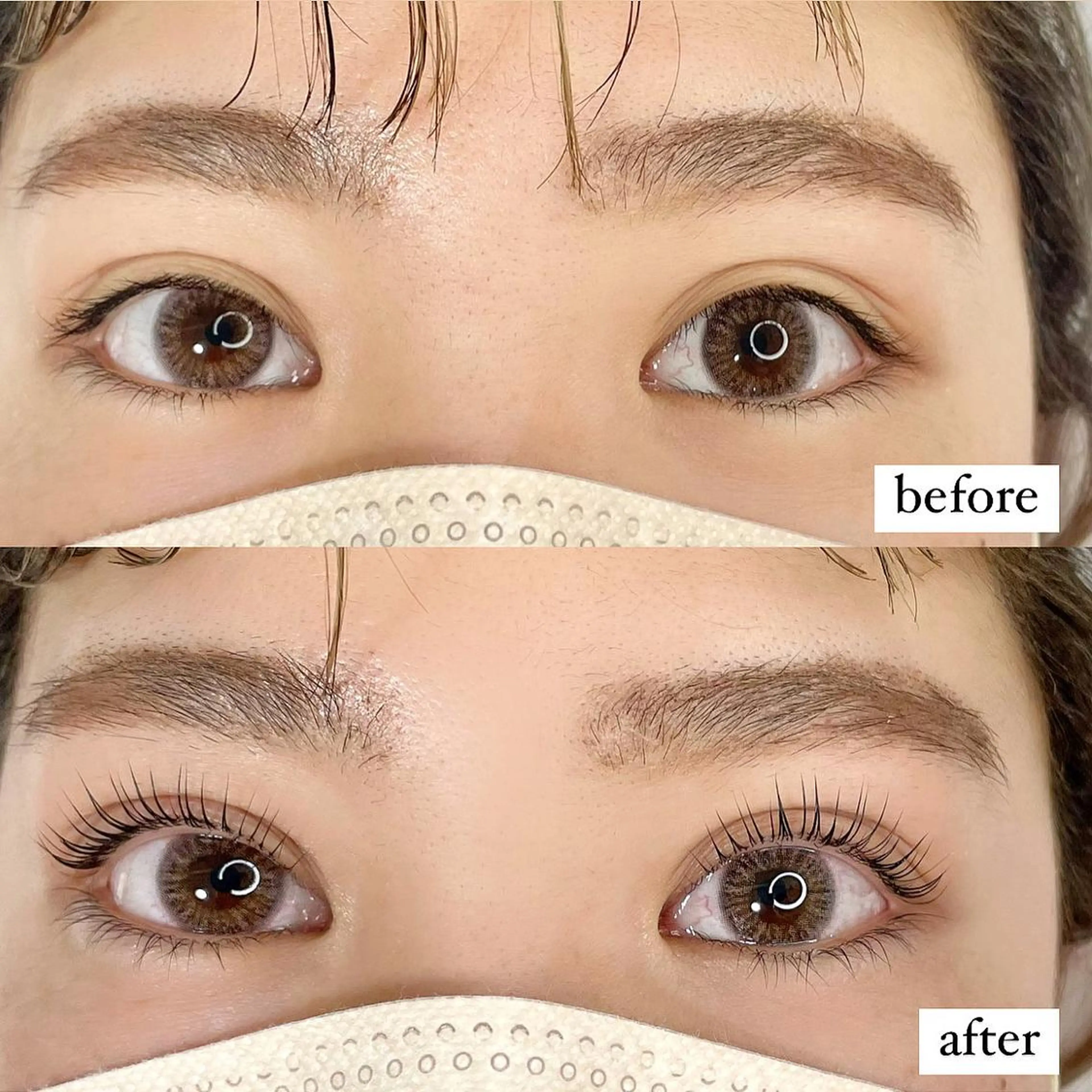 マツエク・マツパ アイブロウ マツパ MAUMU eyelash&eyebrow salon所属・𝙈𝙖𝙠𝙤 ꨄ 束感まつ毛 ꨄ北堀江のマツエク・マツパデザイン