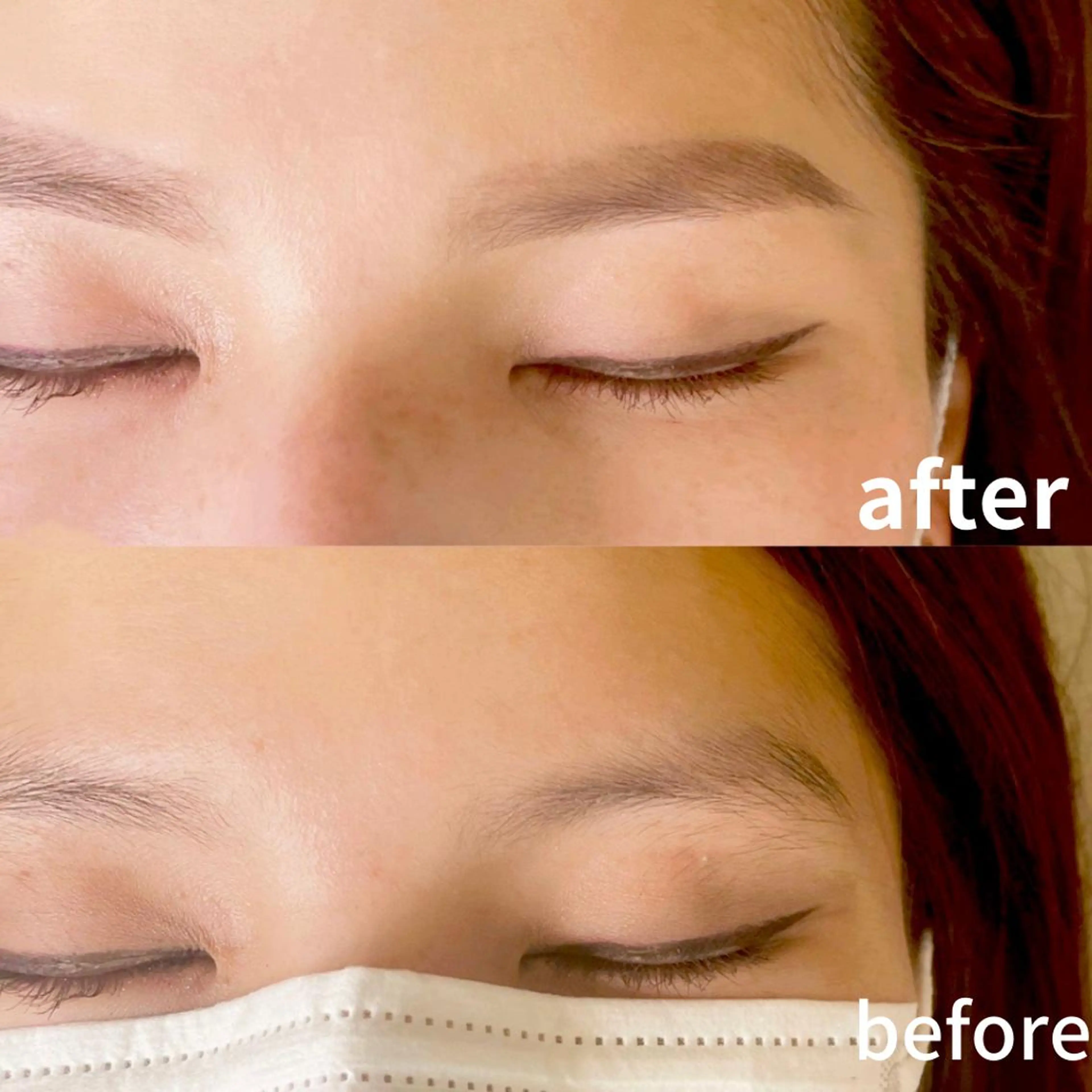 アイブロウ ワックス脱毛 サン美容室所属・サン美容室 ♡の眉毛・アイブロウイメージ