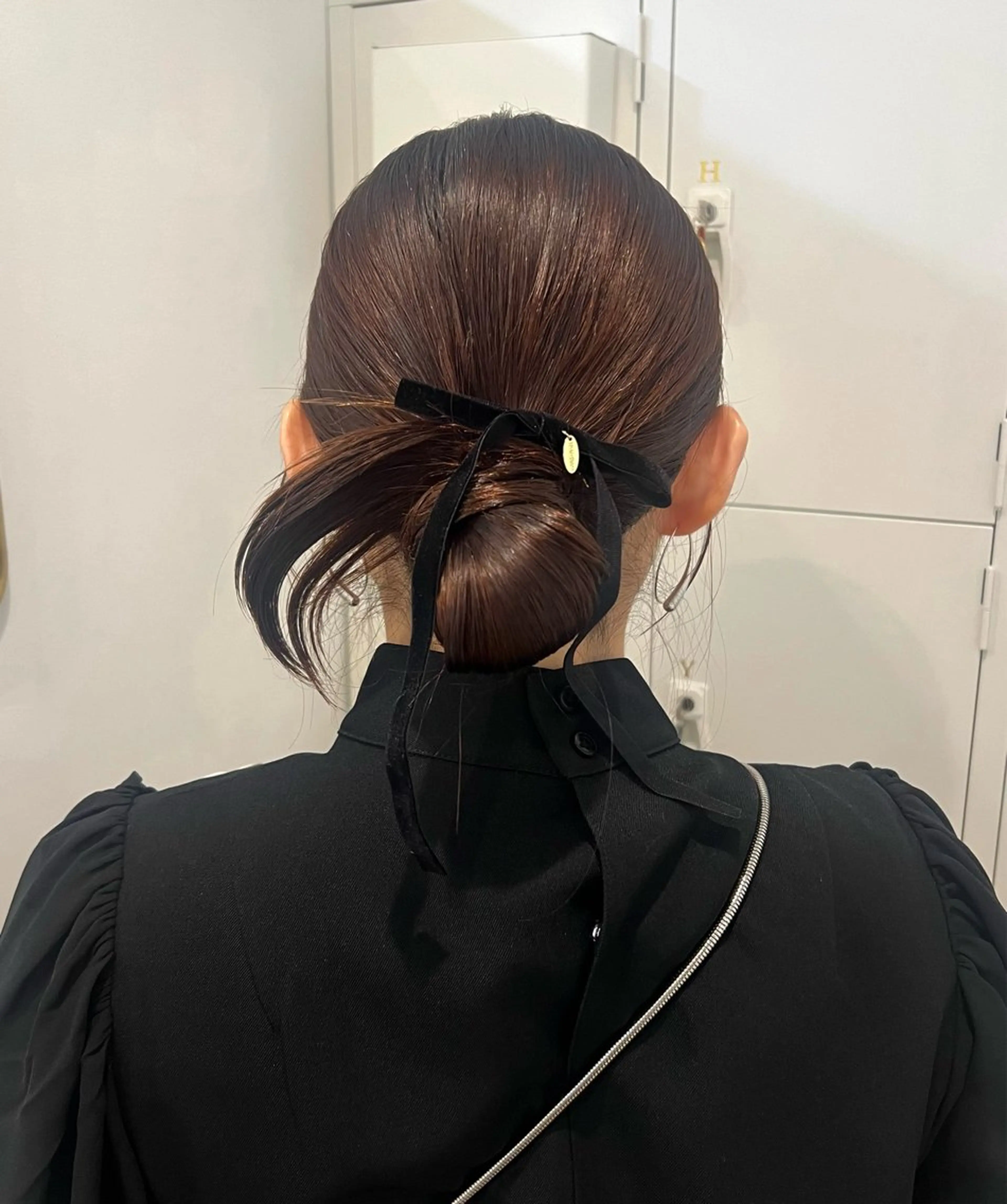 ロング ヘアアレンジ 韓国風ヘア ヘアセット 透明感カラー、 アレンジ/miyuのヘアスタイル