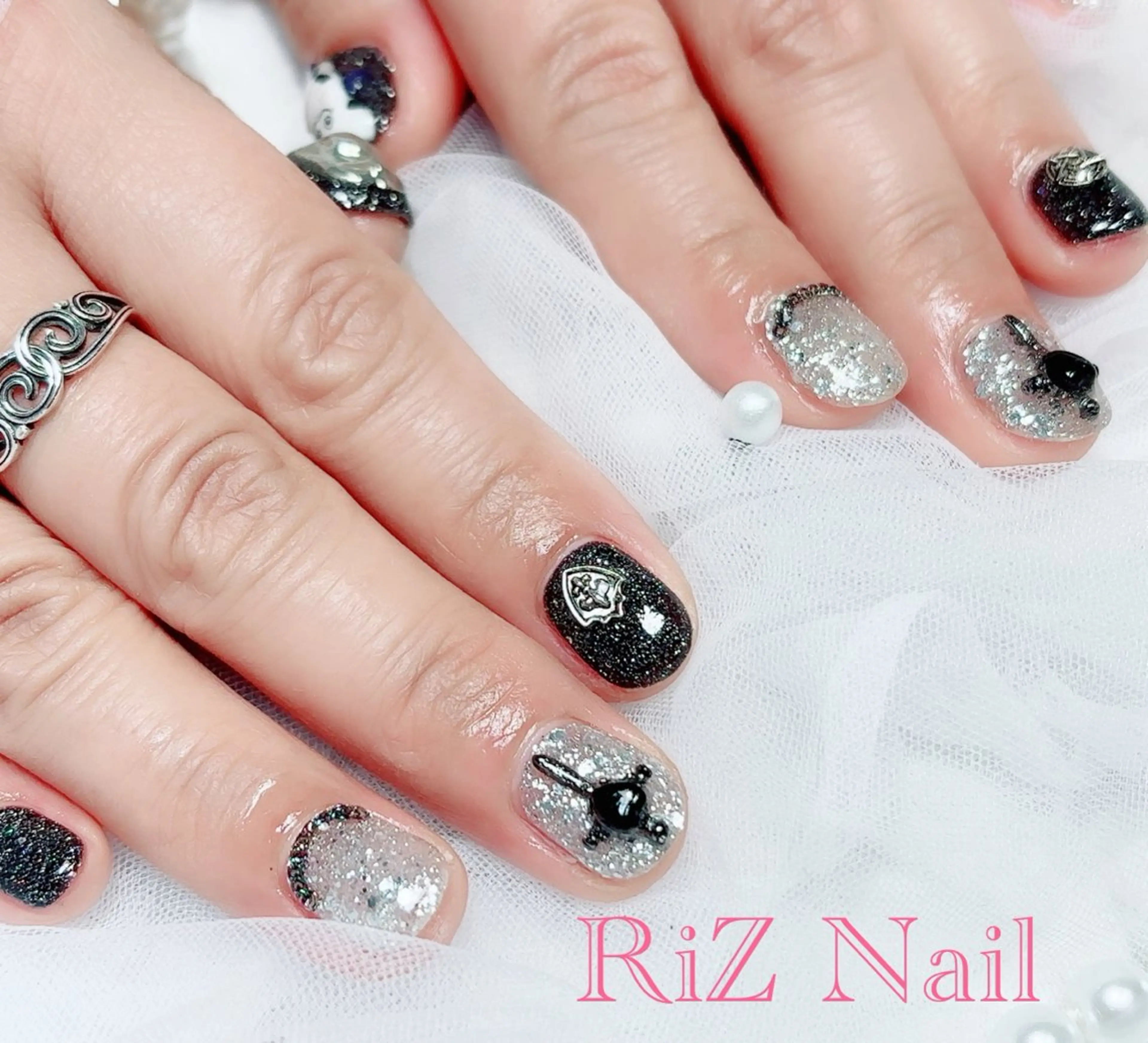 ネイル 持ち込み ハンドネイル RiZ nail salonのネイルデザイン