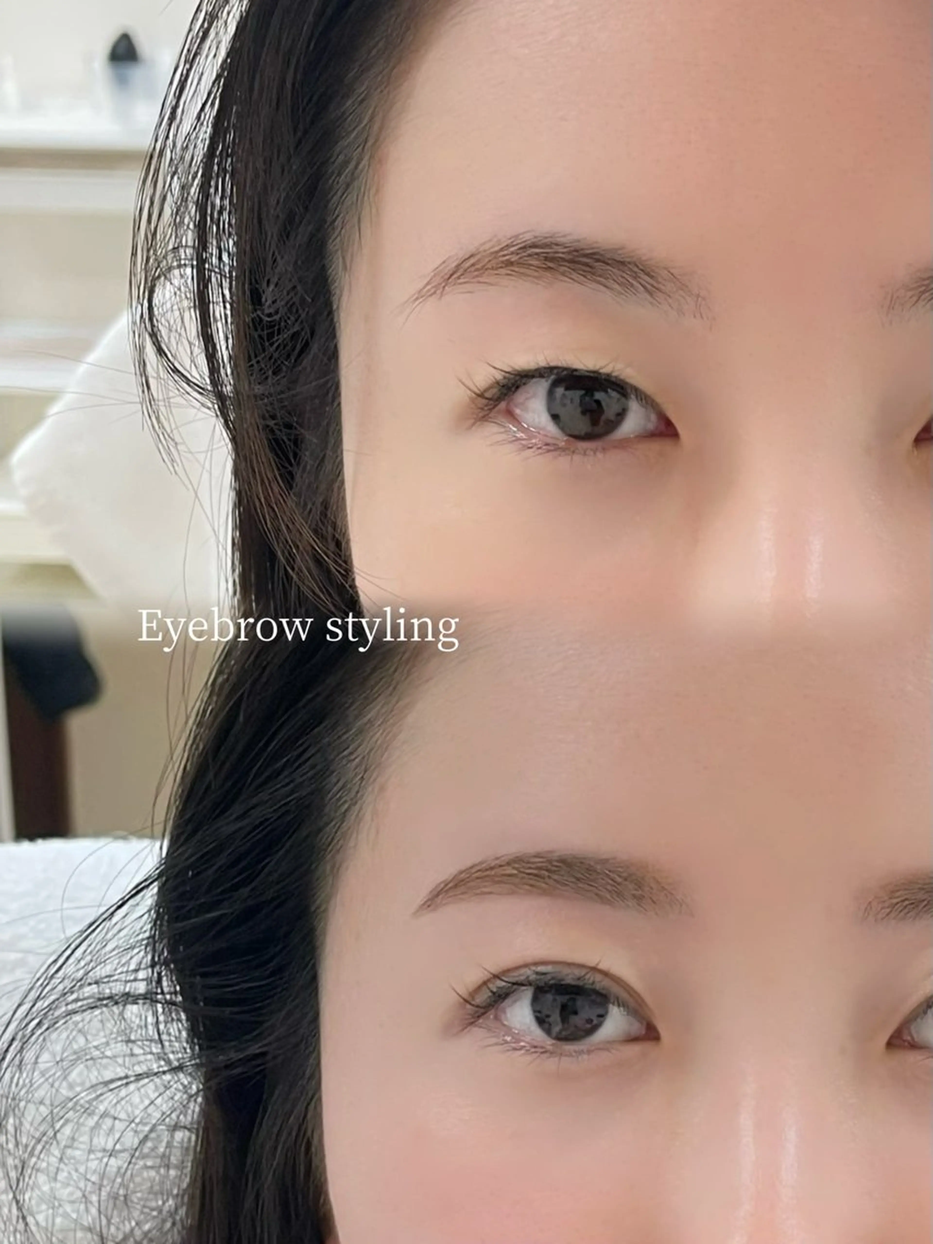 【期間限定無料モデル】美眉スタイリング＋間引きの写真