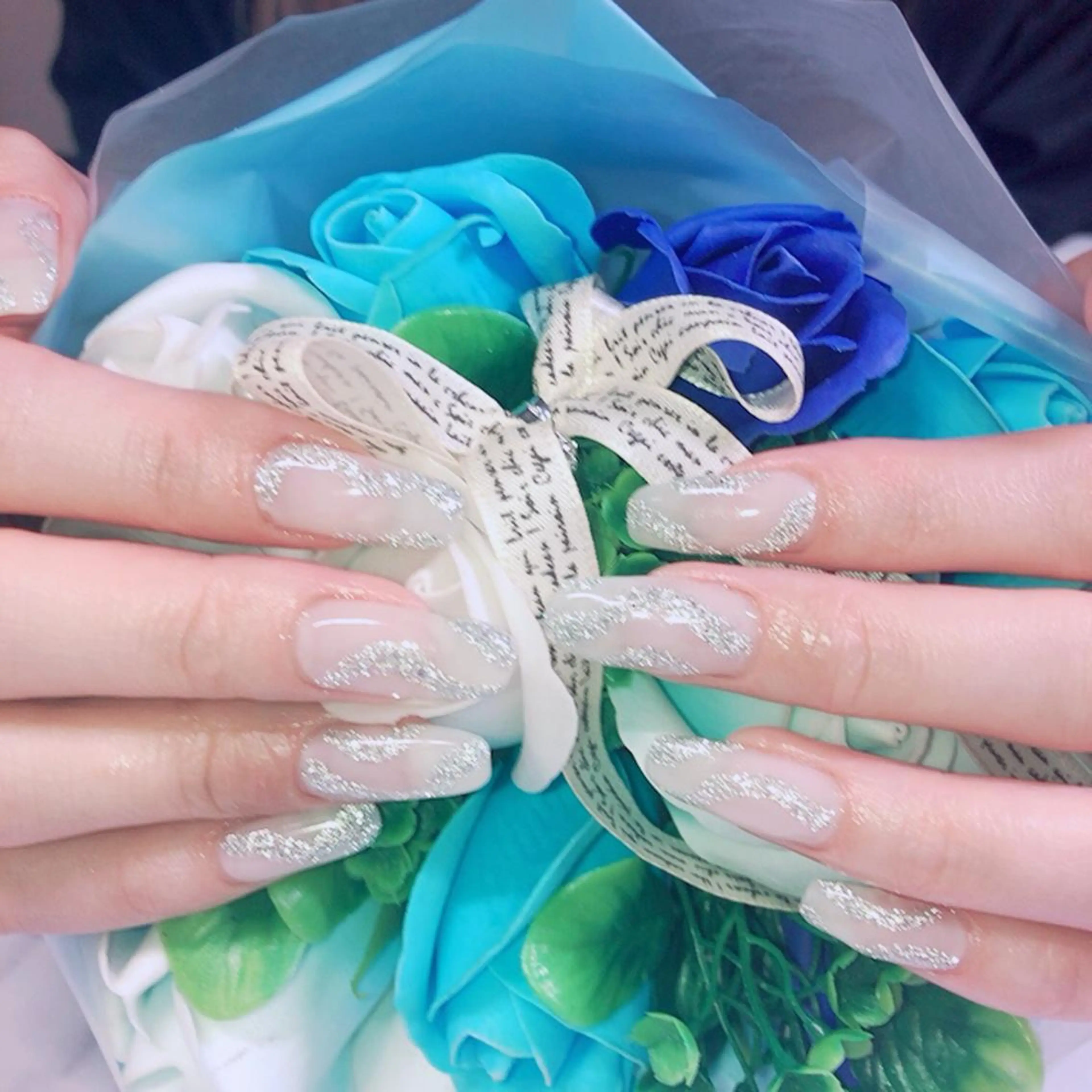 ネイル フラッシュネイル 奥園 良恵のネイルデザイン