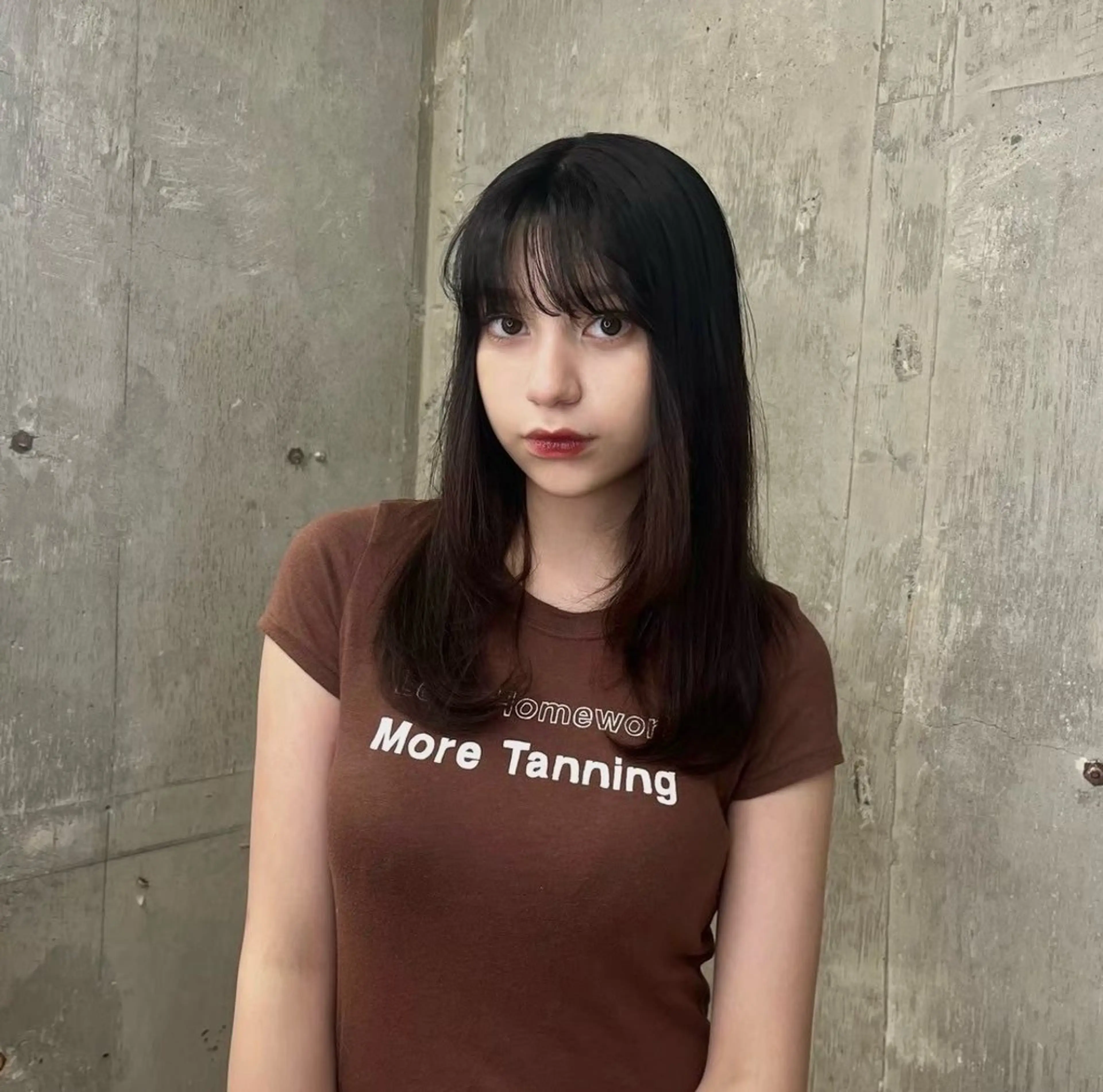 ロング 宮崎 わか菜/透明感カラーのヘアスタイル