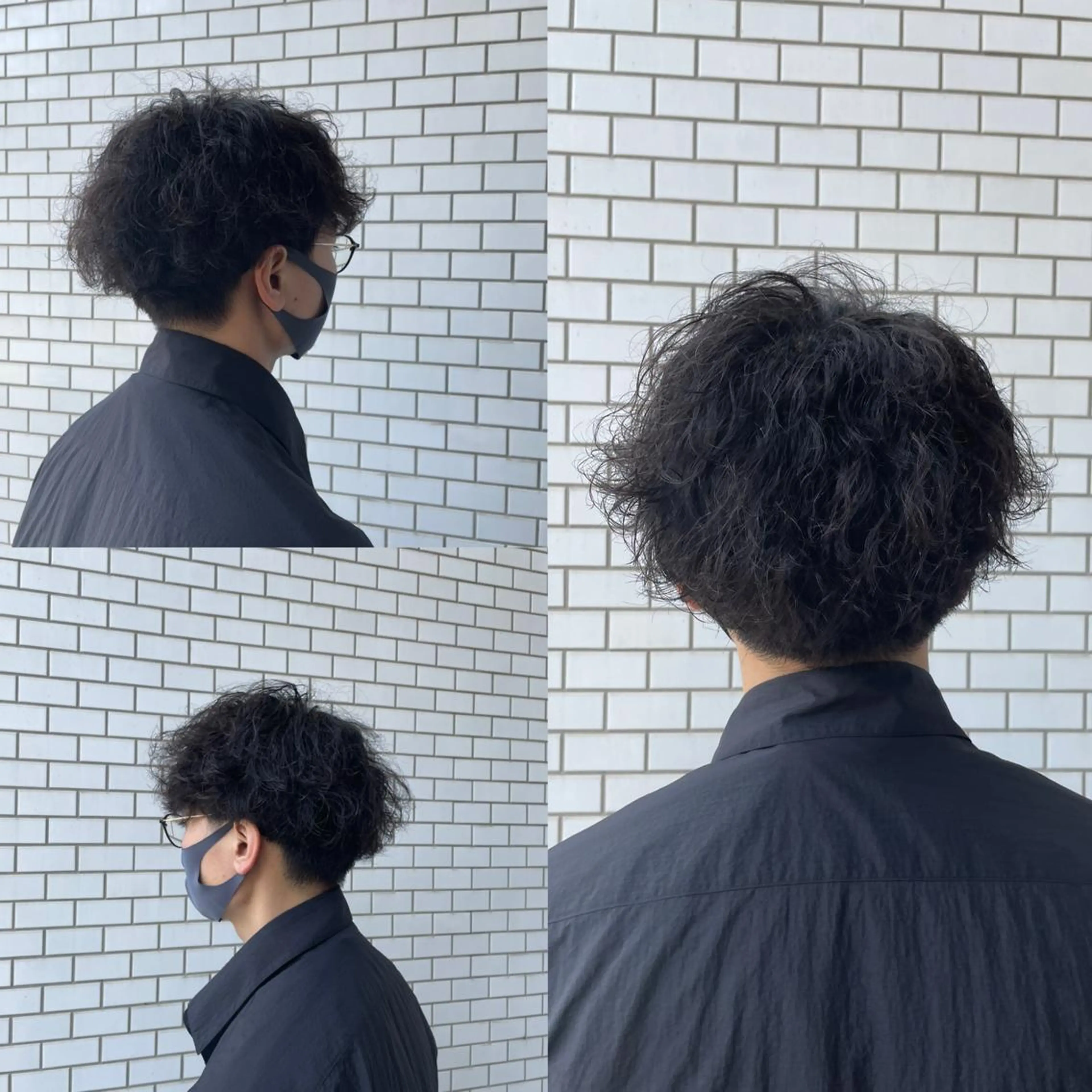 パーマ メンズ カット パーマ Leggu所属・木田 智大のヘアスタイル