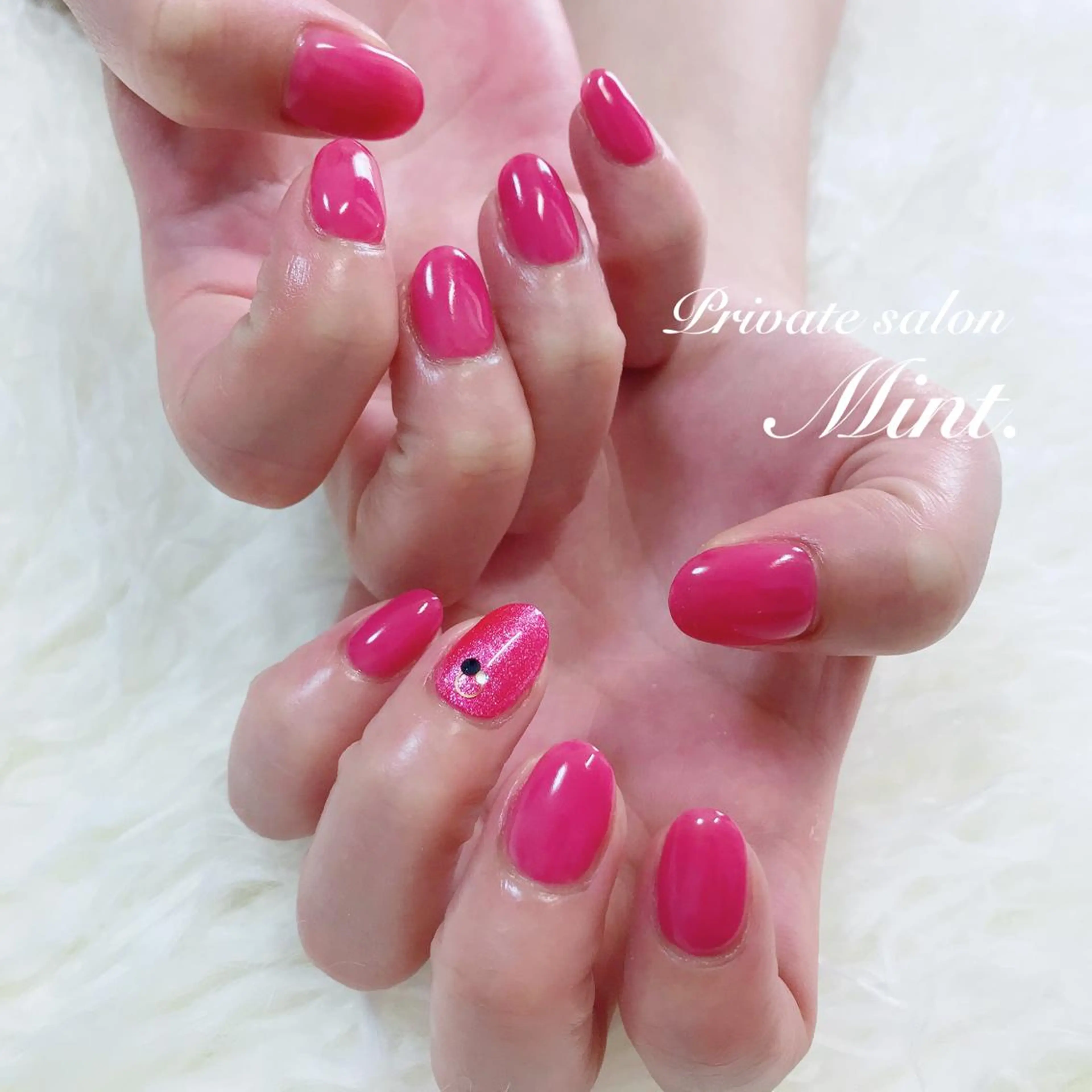 ショート ネイル ジェルネイル ハンドネイル Mint. nailのネイルデザイン