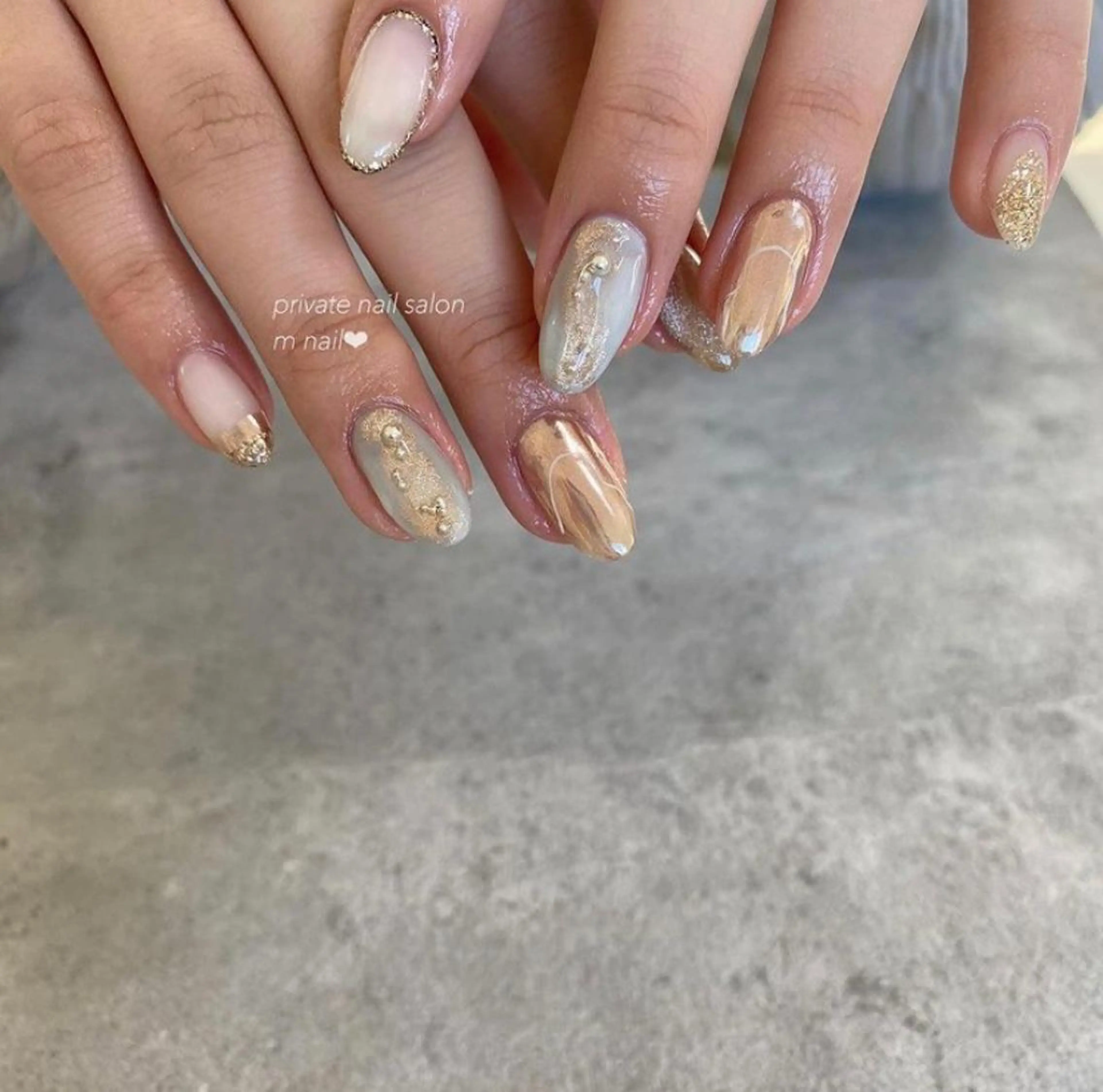 ネイル ハンドネイル 小河原 舞のネイルデザイン