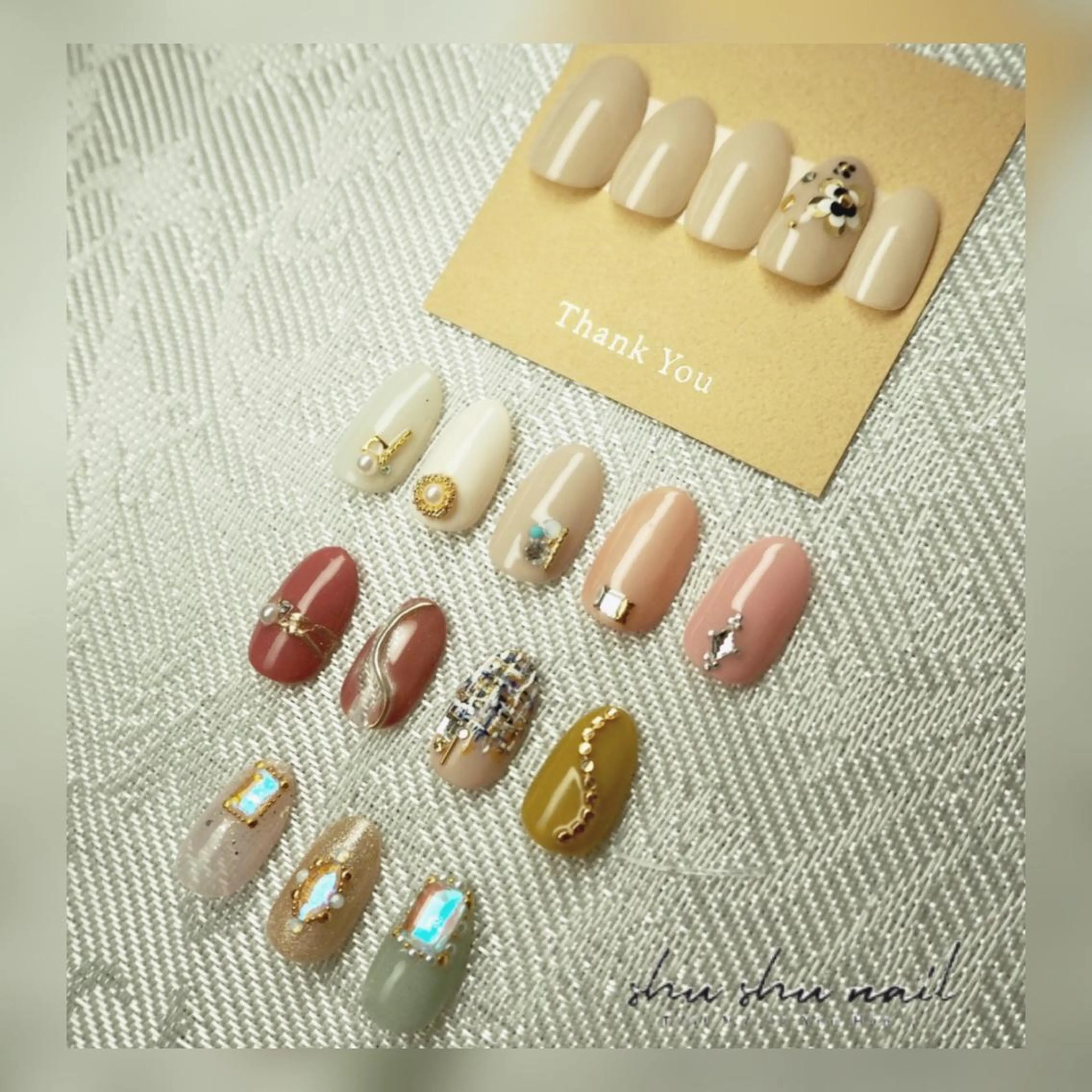 ネイル アートネイル ジェルネイル ワンカラーネイル ハンドネイル shushunail所属・和田 周子のネイルデザイン