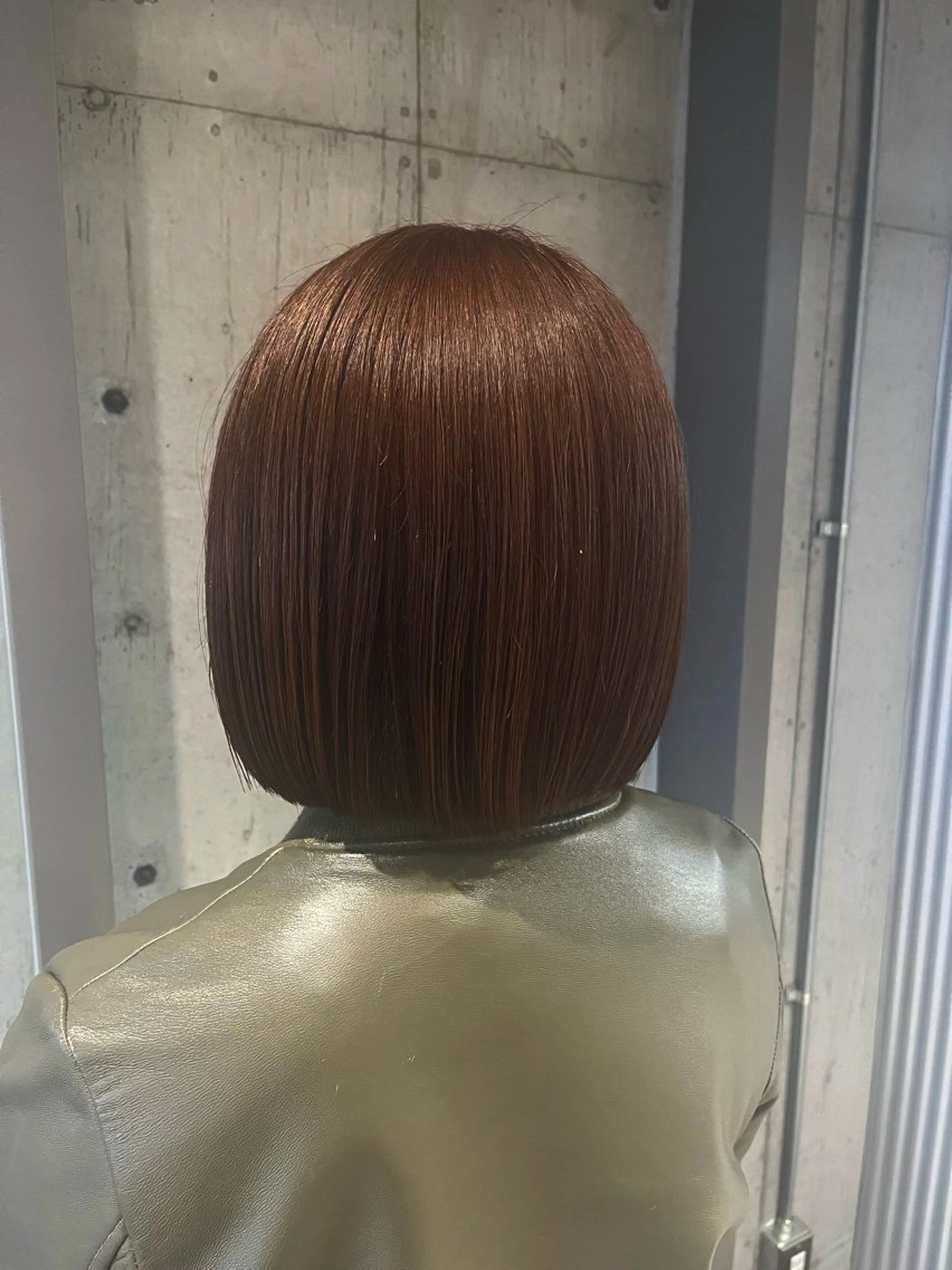 ミディアム カラー ヘアアレンジ カット ヘアカラー トリートメント 髪質改善・艶カラー・ ボブ・リクト💥のヘアスタイル