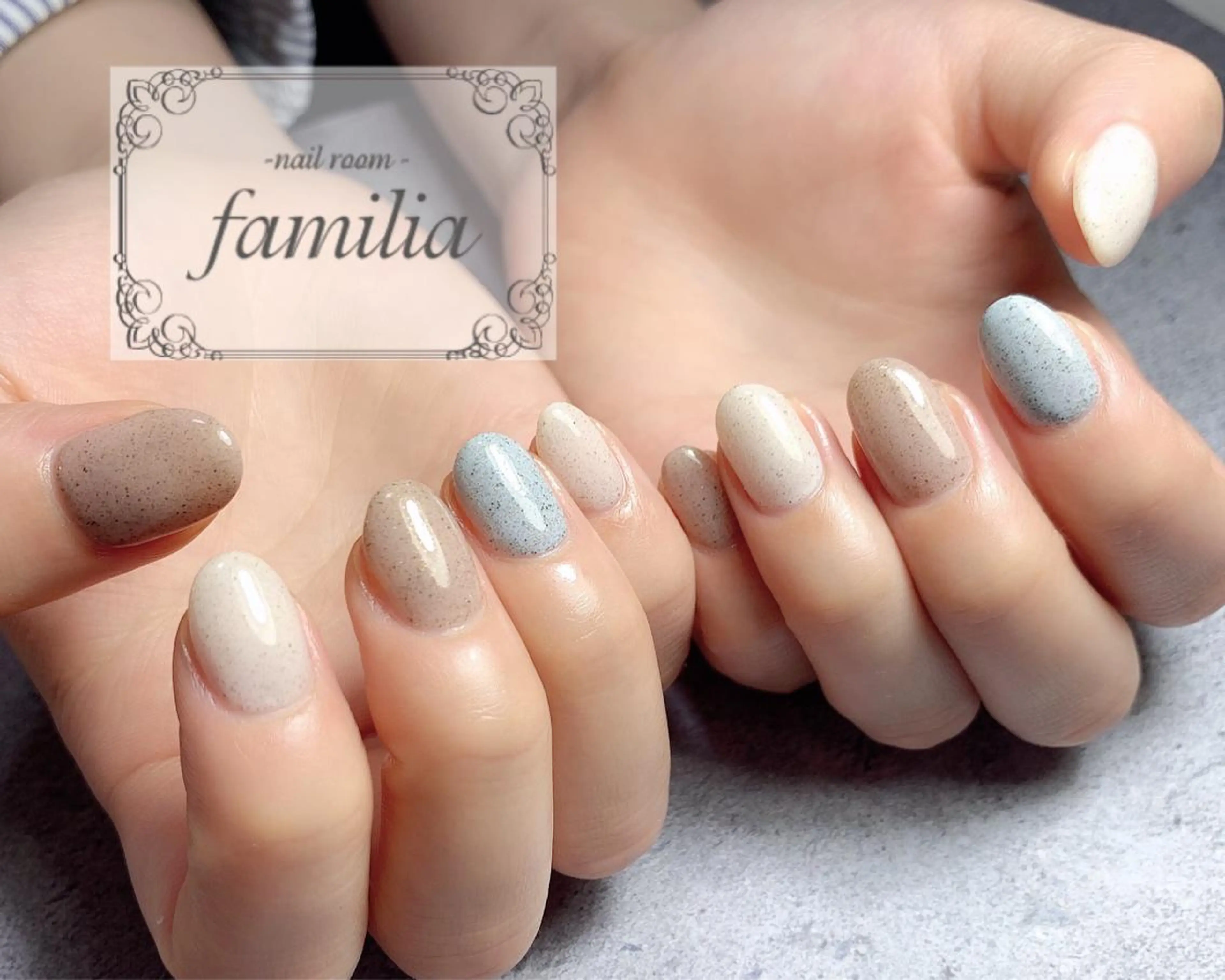 ネイル ハンドネイル -nailroom- familiaのネイルデザイン