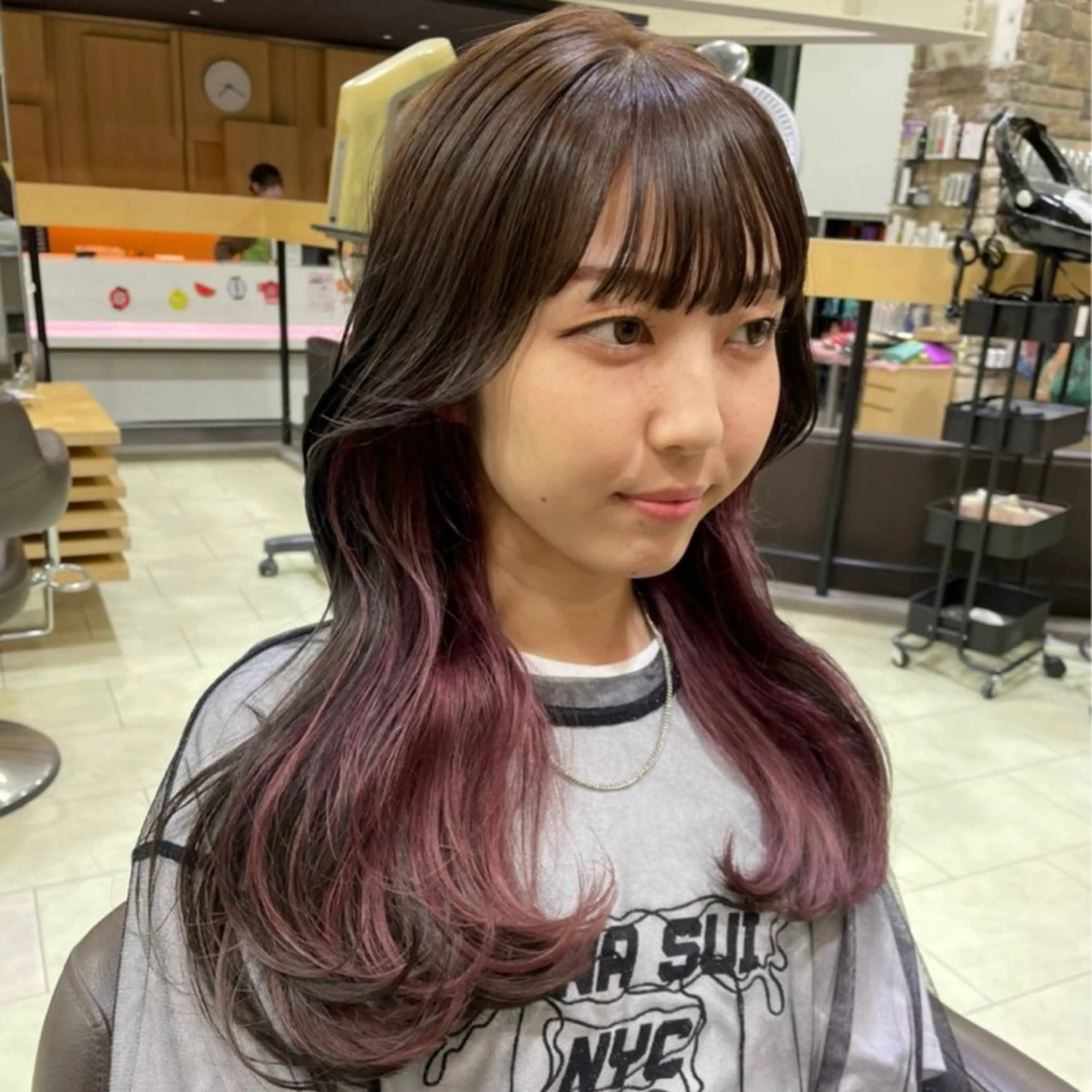 ロング カラー 💘𝖕𝖎𝖓𝖐 ʜᴀɪʀ💘KAIのヘアスタイル