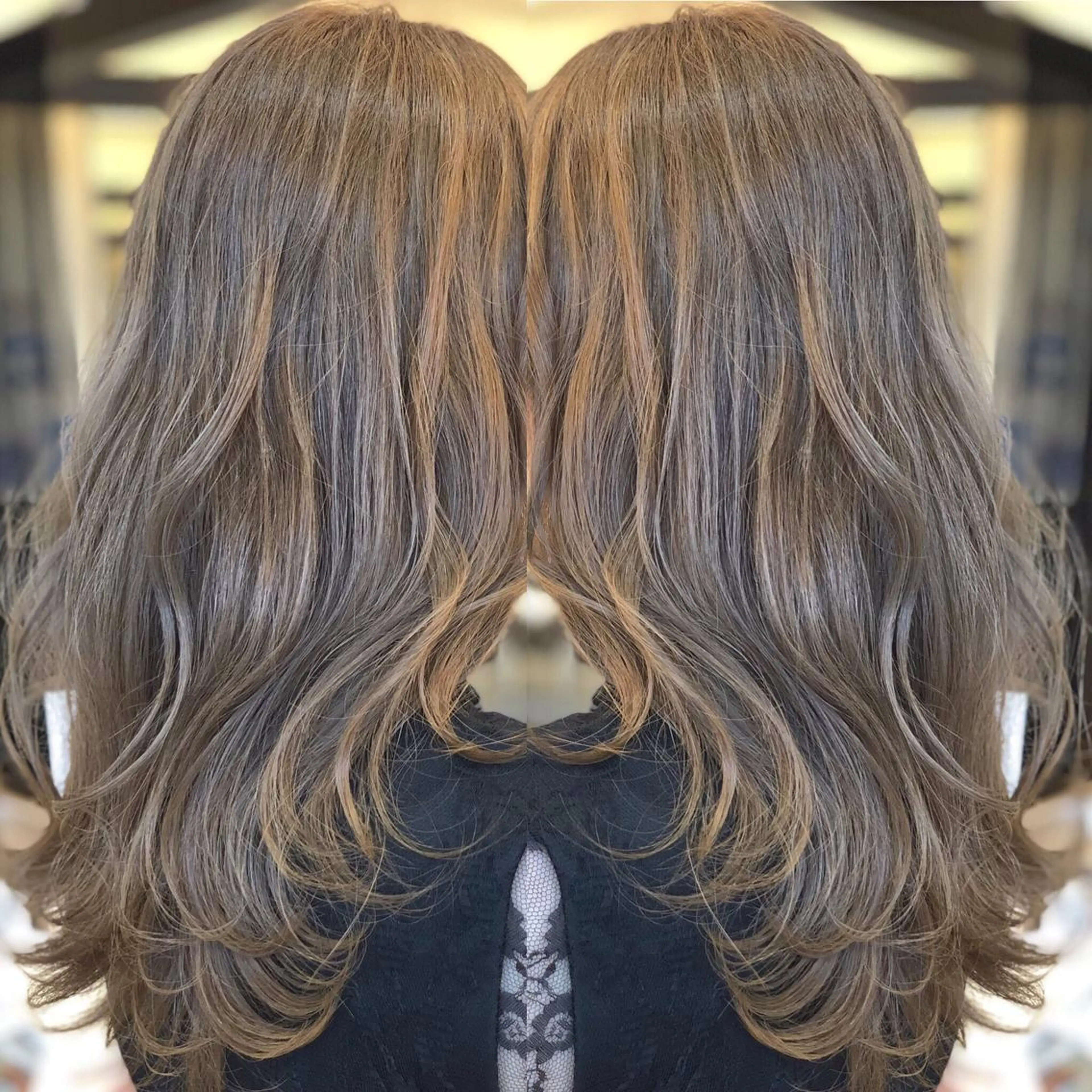 ロング カラー 美容室 HAKUAのヘアスタイル